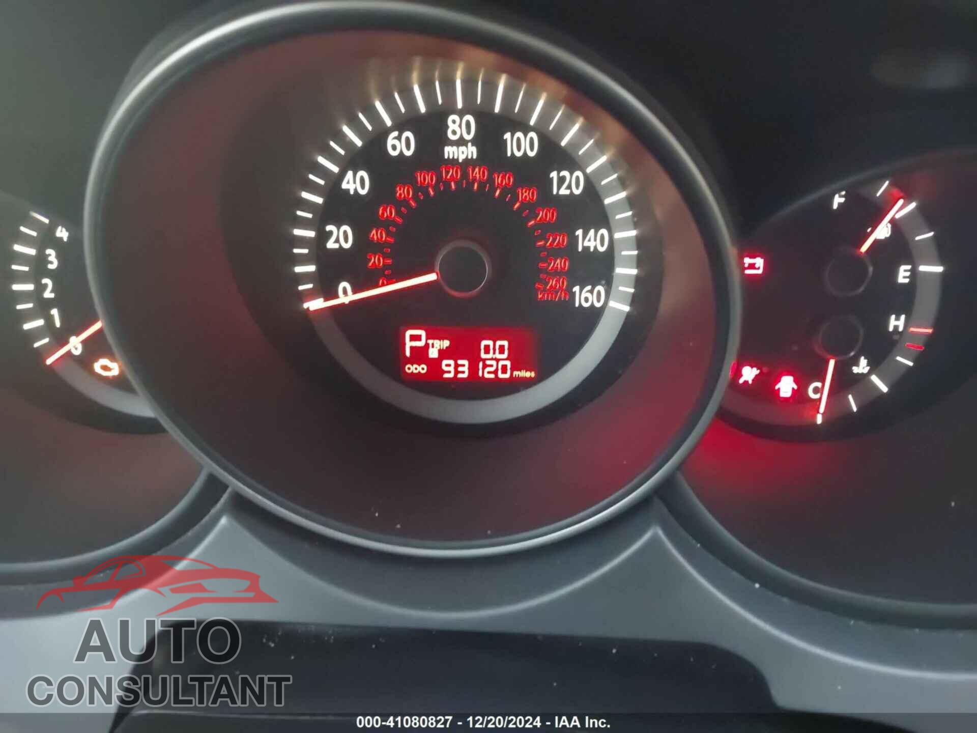 KIA OPTIMA 2010 - KNAGG4A88A5436151