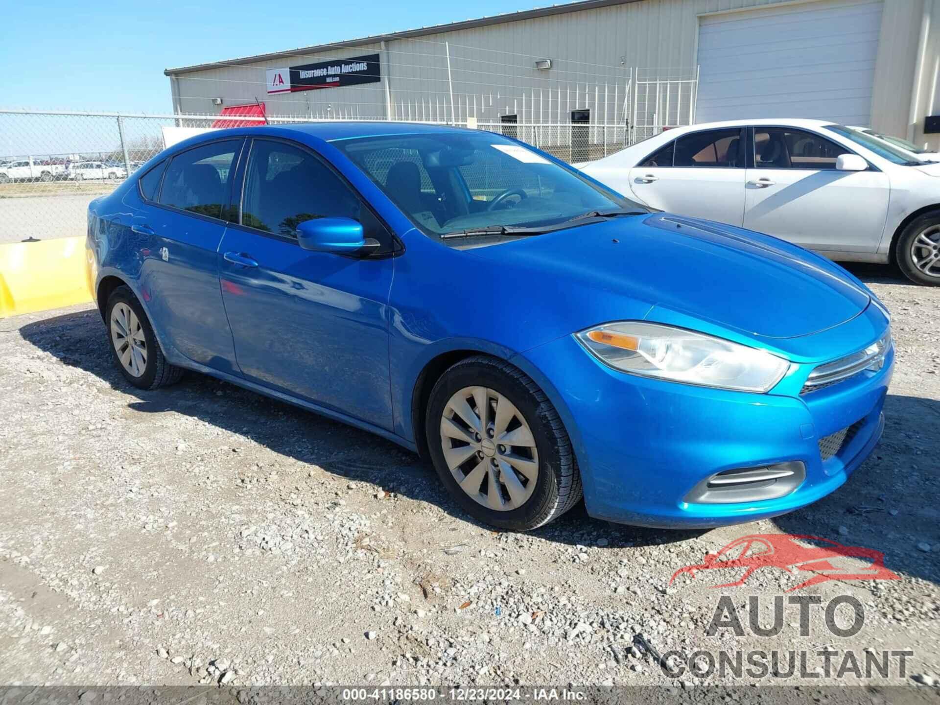 DODGE DART 2015 - 1C3CDFDH1FD405262