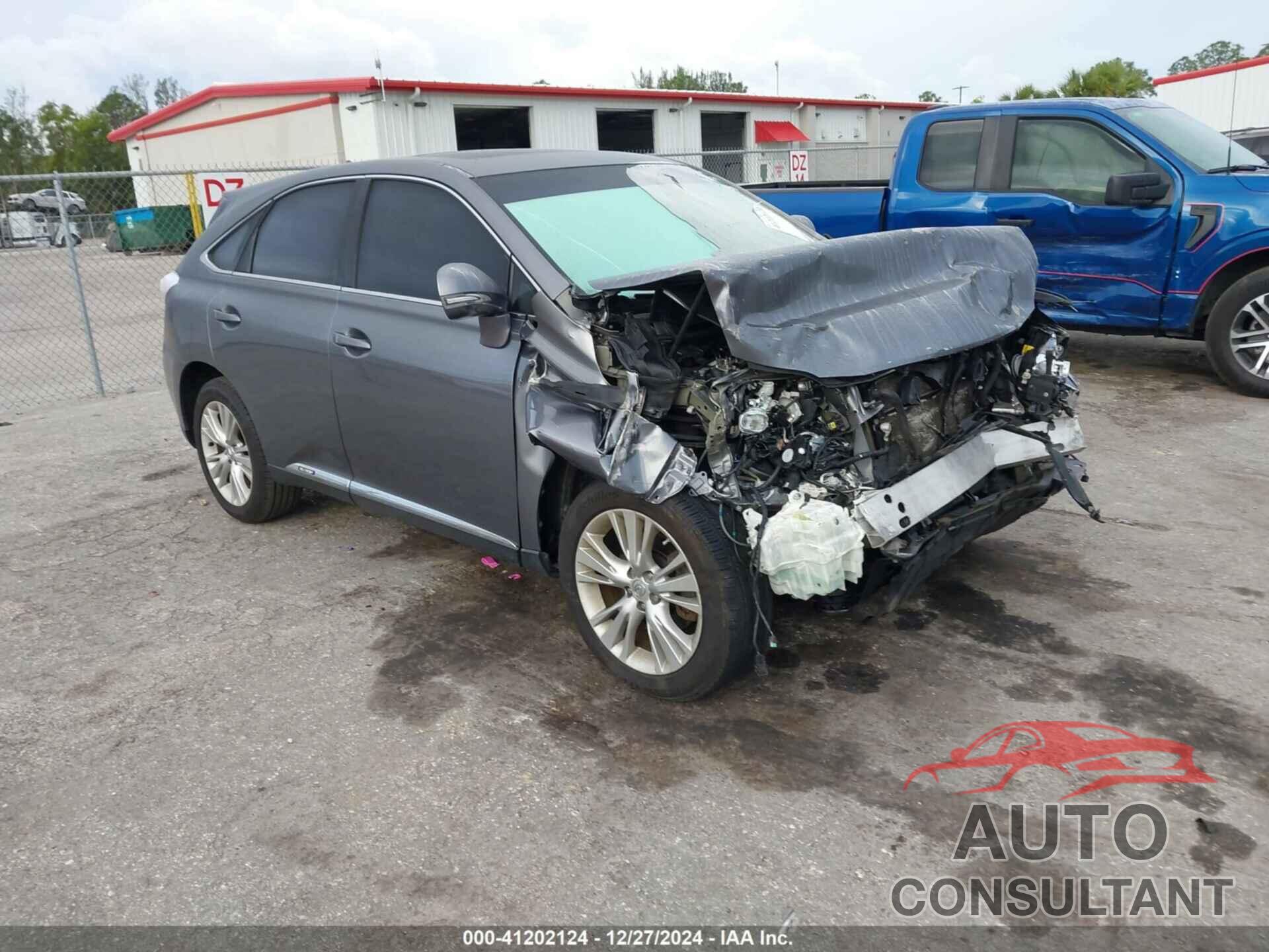 LEXUS RX 450H 2012 - JTJZB1BA7C2006090
