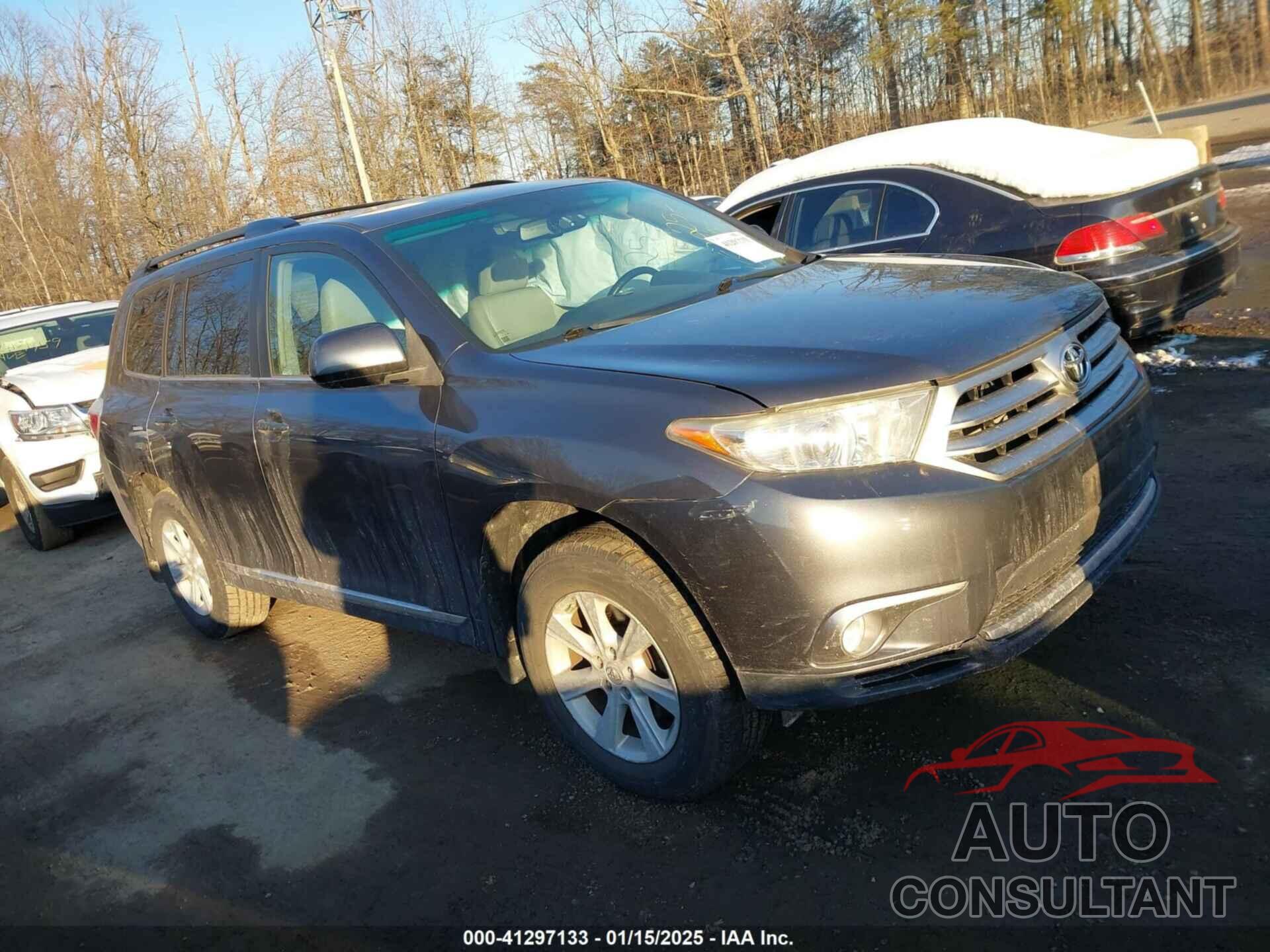 TOYOTA HIGHLANDER 2013 - 5TDBK3EH1DS202500