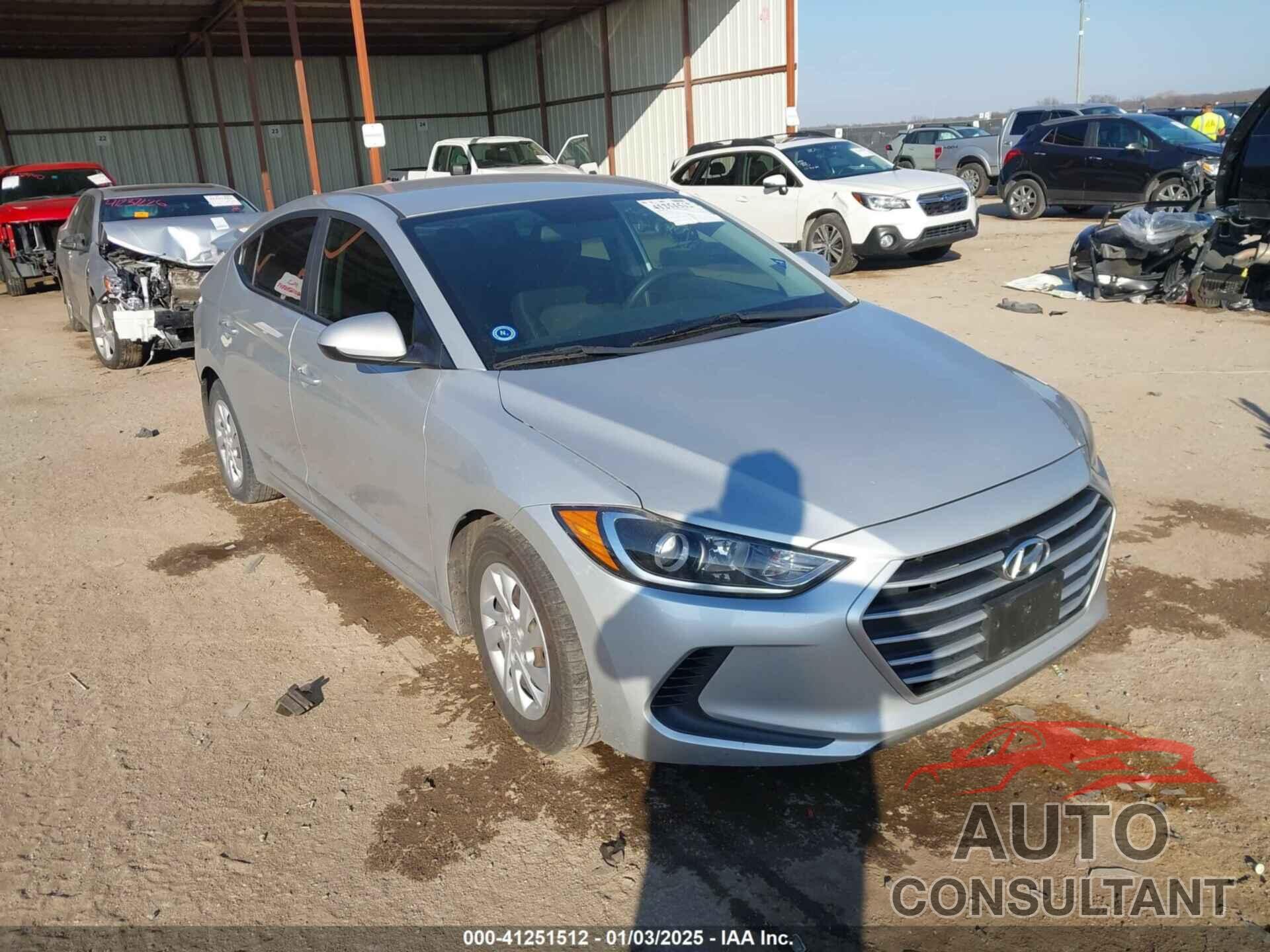 HYUNDAI ELANTRA 2018 - 5NPD74LF3JH397082