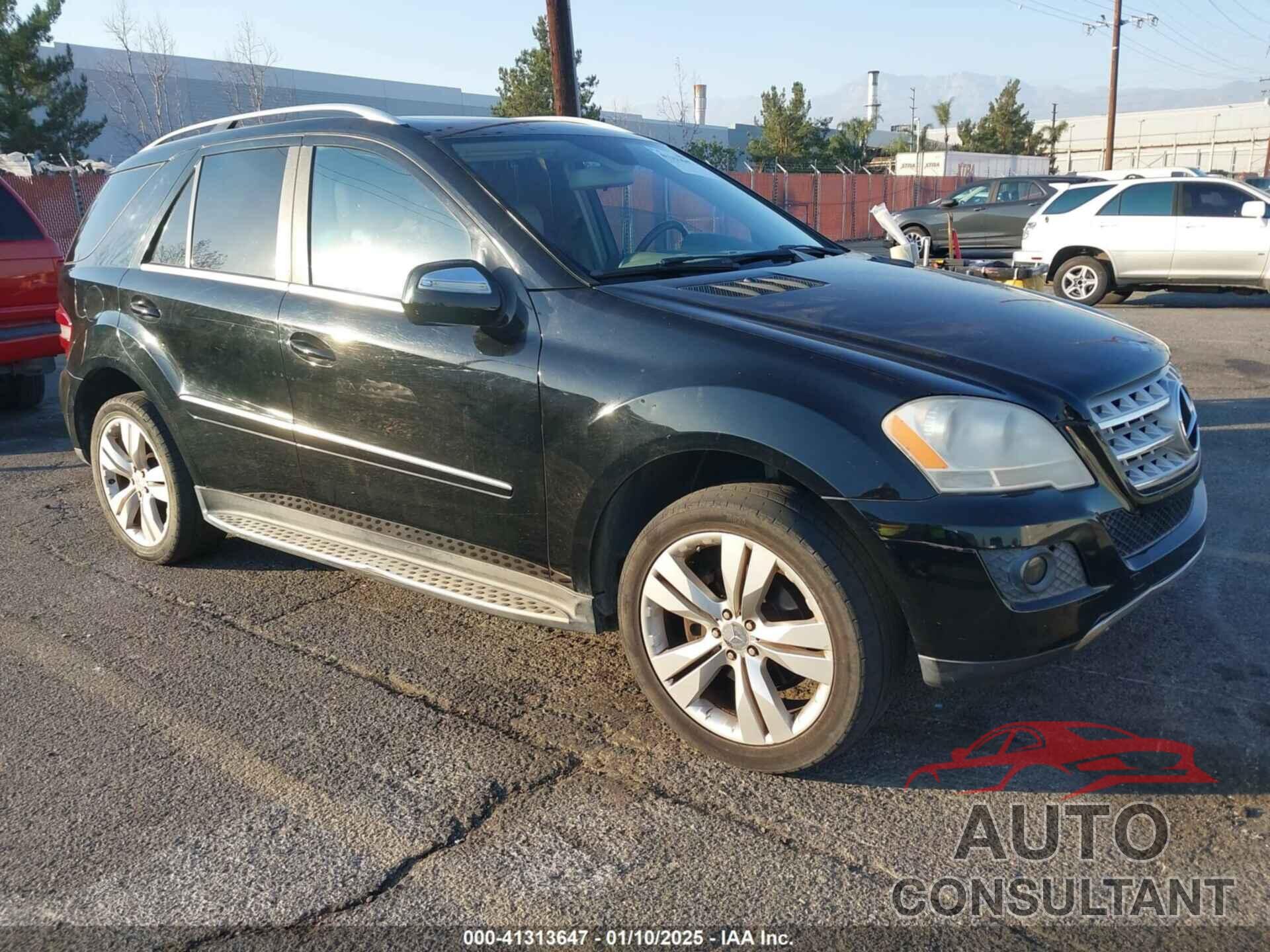 MERCEDES-BENZ ML 350 2009 - 4JGBB86E99A529891