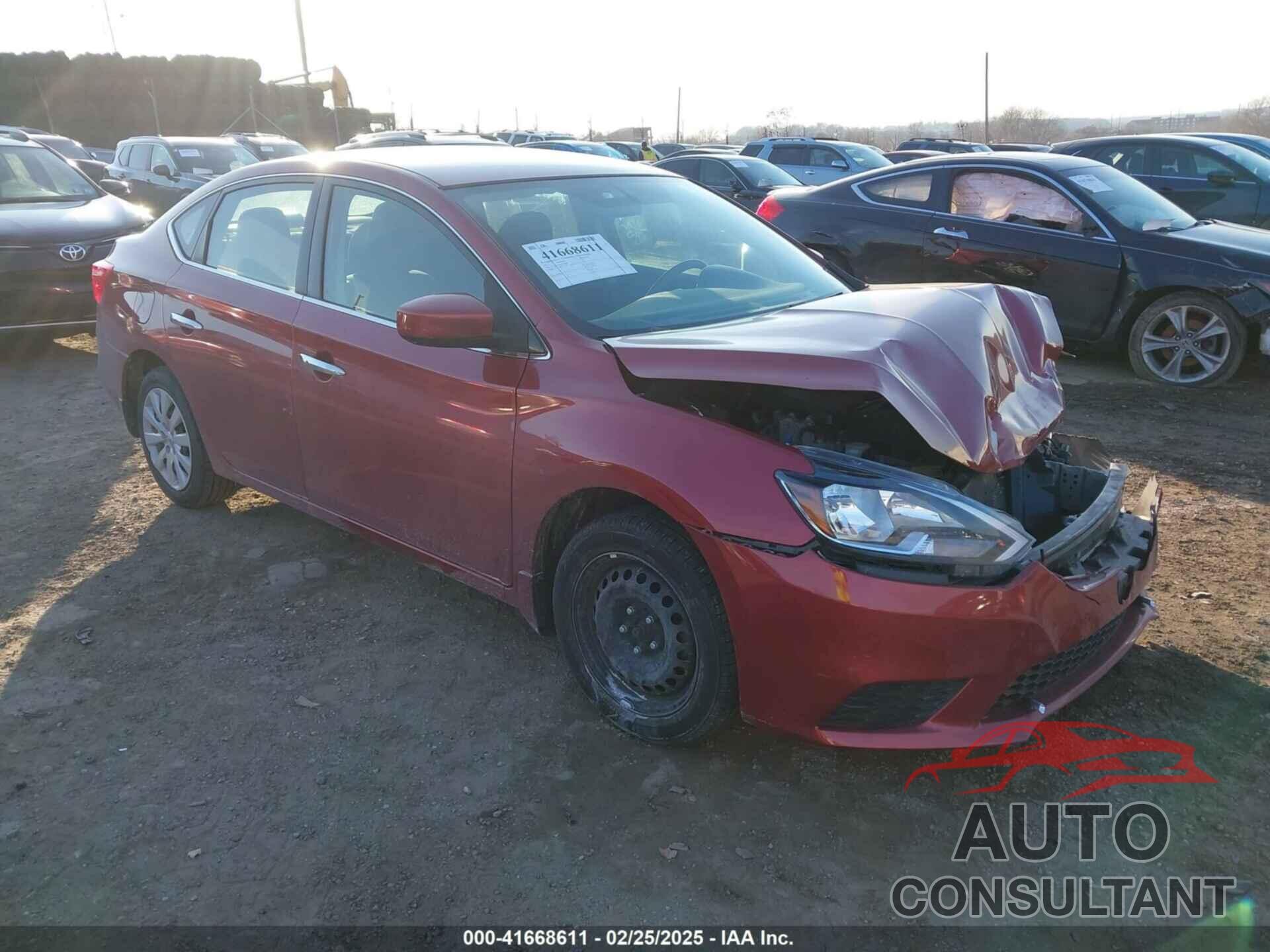NISSAN SENTRA 2017 - 3N1AB7AP5HY305694