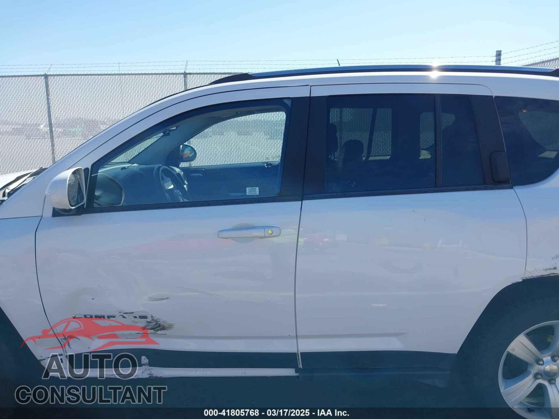 JEEP COMPASS 2015 - 1C4NJDEB8FD396541