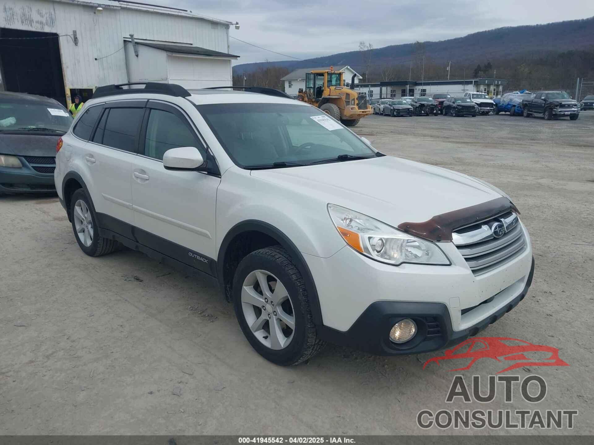SUBARU OUTBACK 2014 - 4S4BRBDC5E3302013