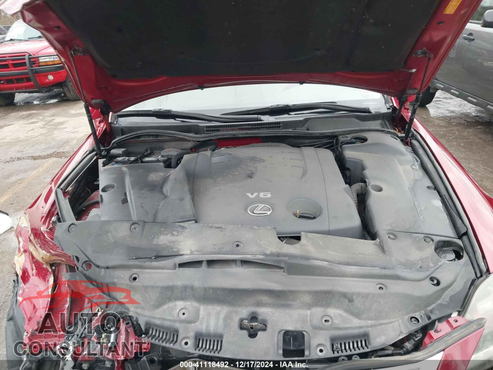 LEXUS IS 250 2011 - JTHCF5C27B2034996