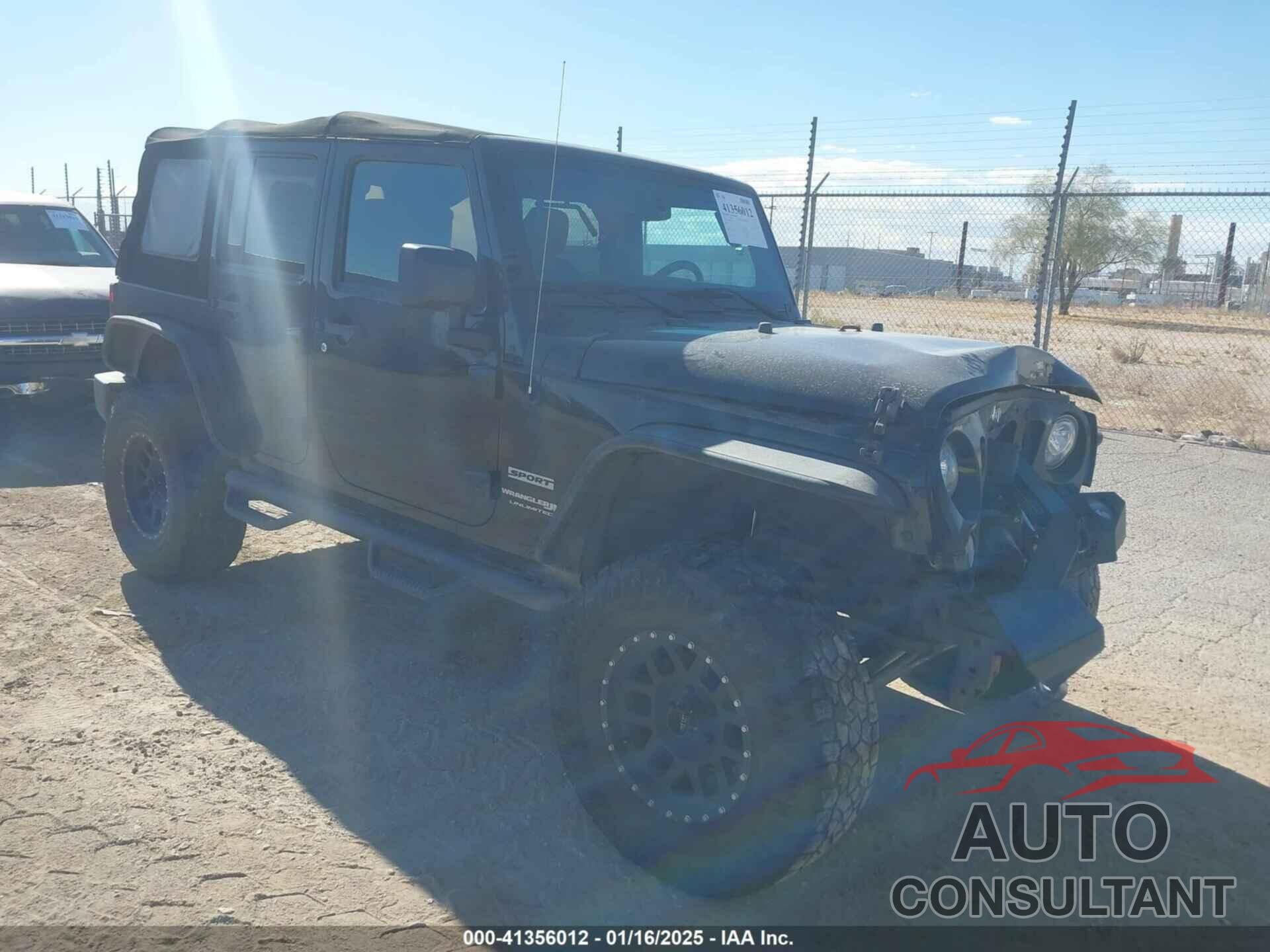 JEEP WRANGLER JK UNLIMITED 2018 - 1C4BJWDG9JL938630