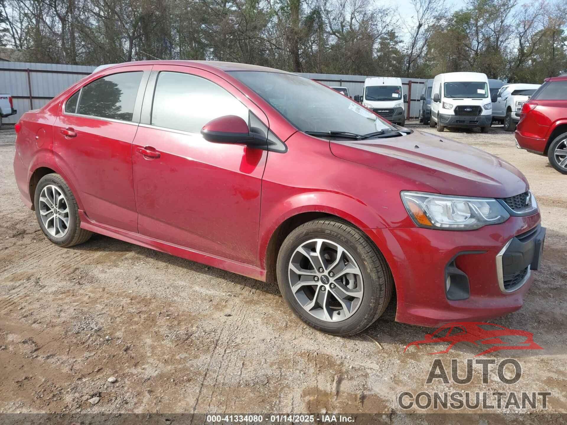 CHEVROLET SONIC 2018 - 1G1JD5SH8J4113142