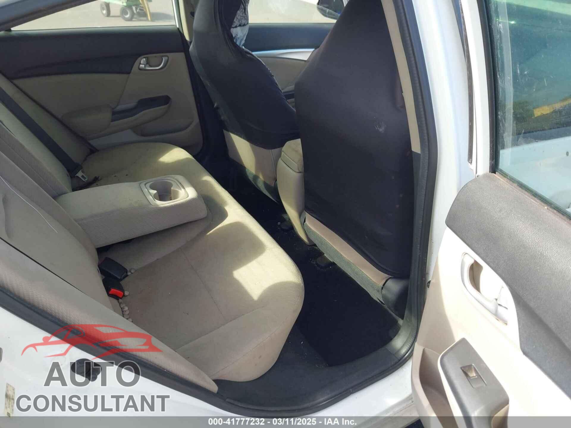HONDA CIVIC 2013 - 2HGFB2F85DH512207