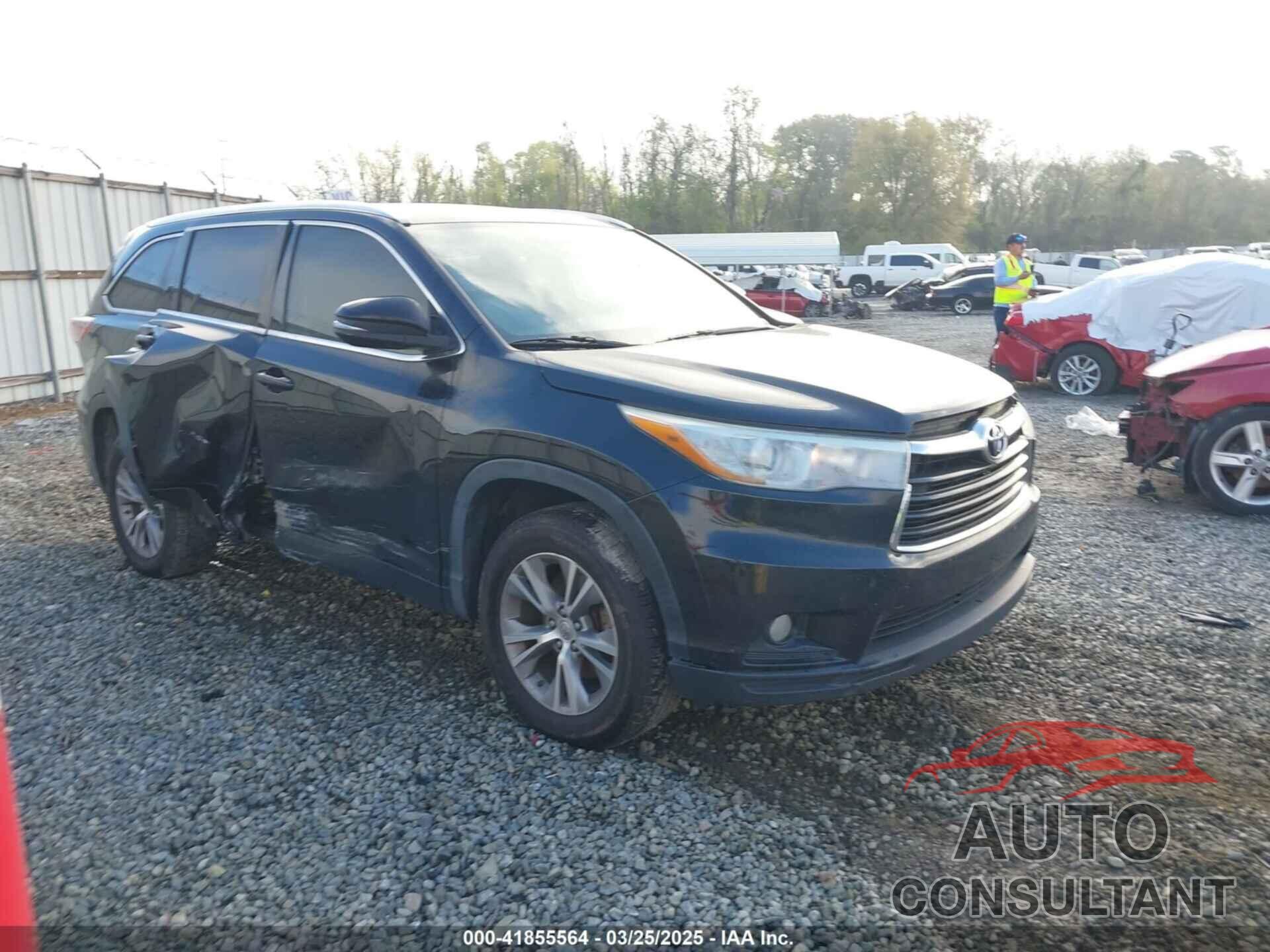 TOYOTA HIGHLANDER 2015 - 5TDKKRFH7FS060965