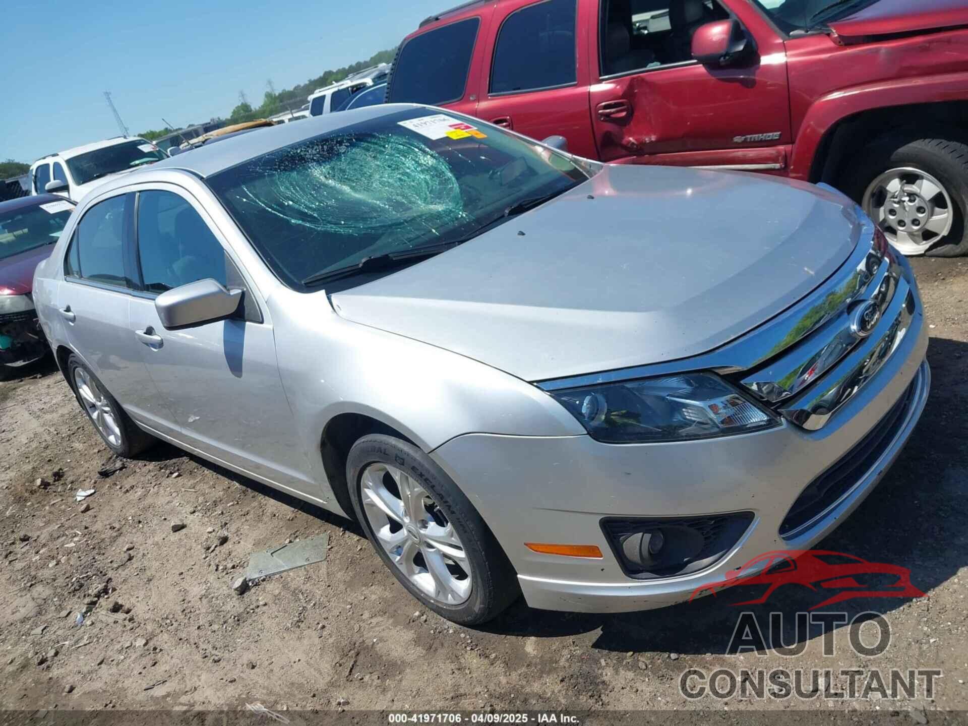 FORD FUSION 2012 - 3FAHP0HA6CR321255