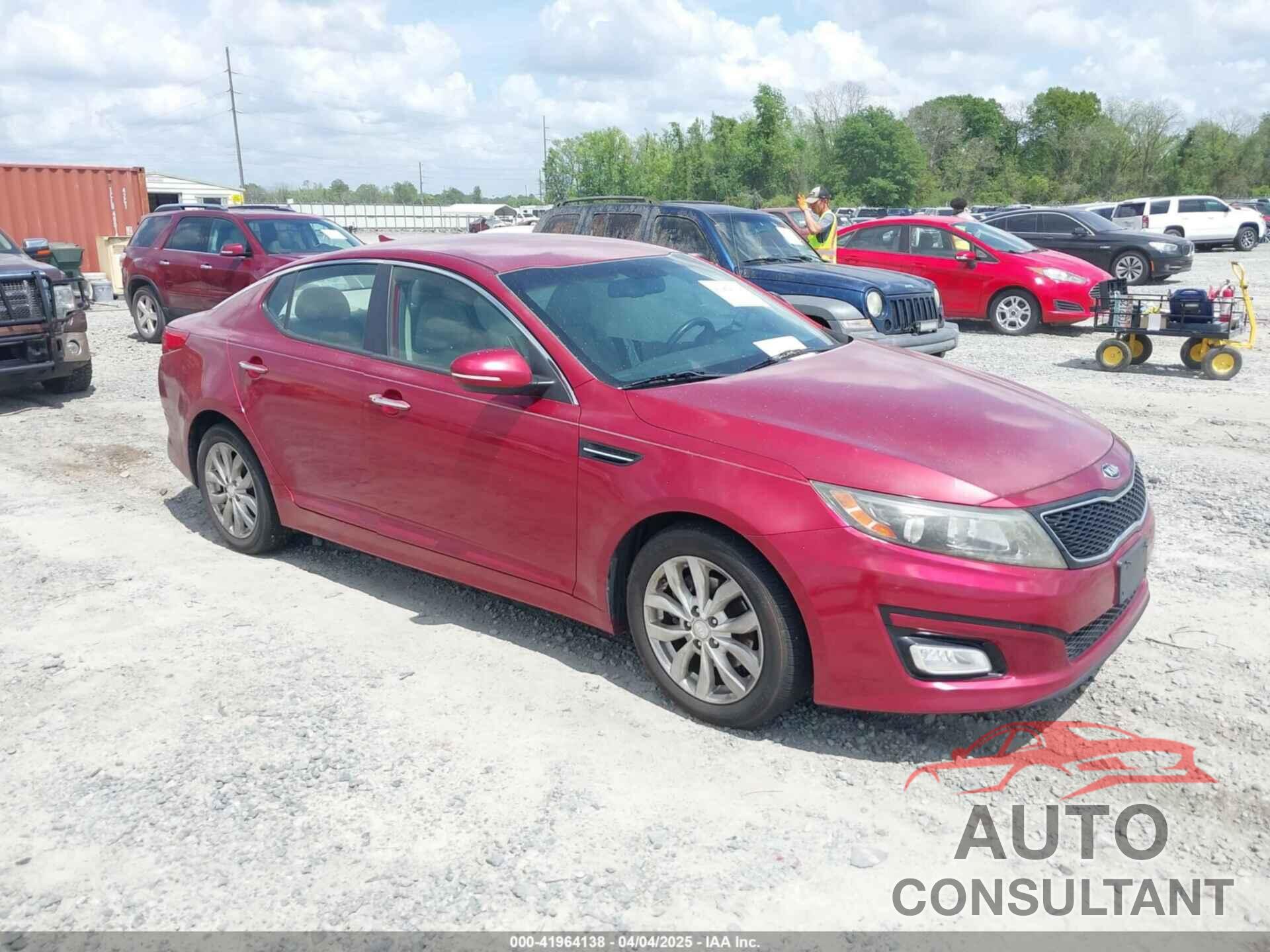 KIA OPTIMA 2015 - 5XXGN4A71FG420487
