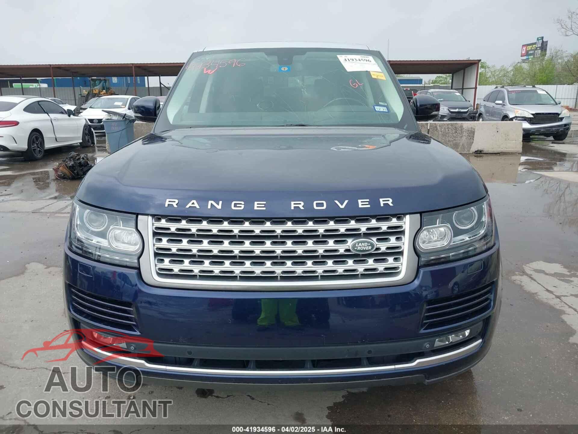 LAND ROVER RANGE ROVER 2015 - SALGS2TF6FA236457