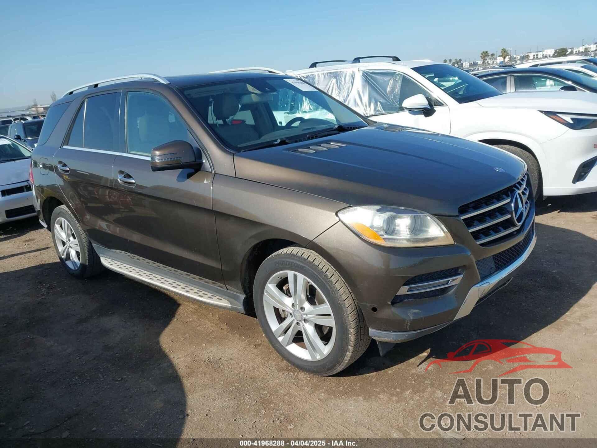 MERCEDES-BENZ ML 350 2015 - 4JGDA5JB3FA488791