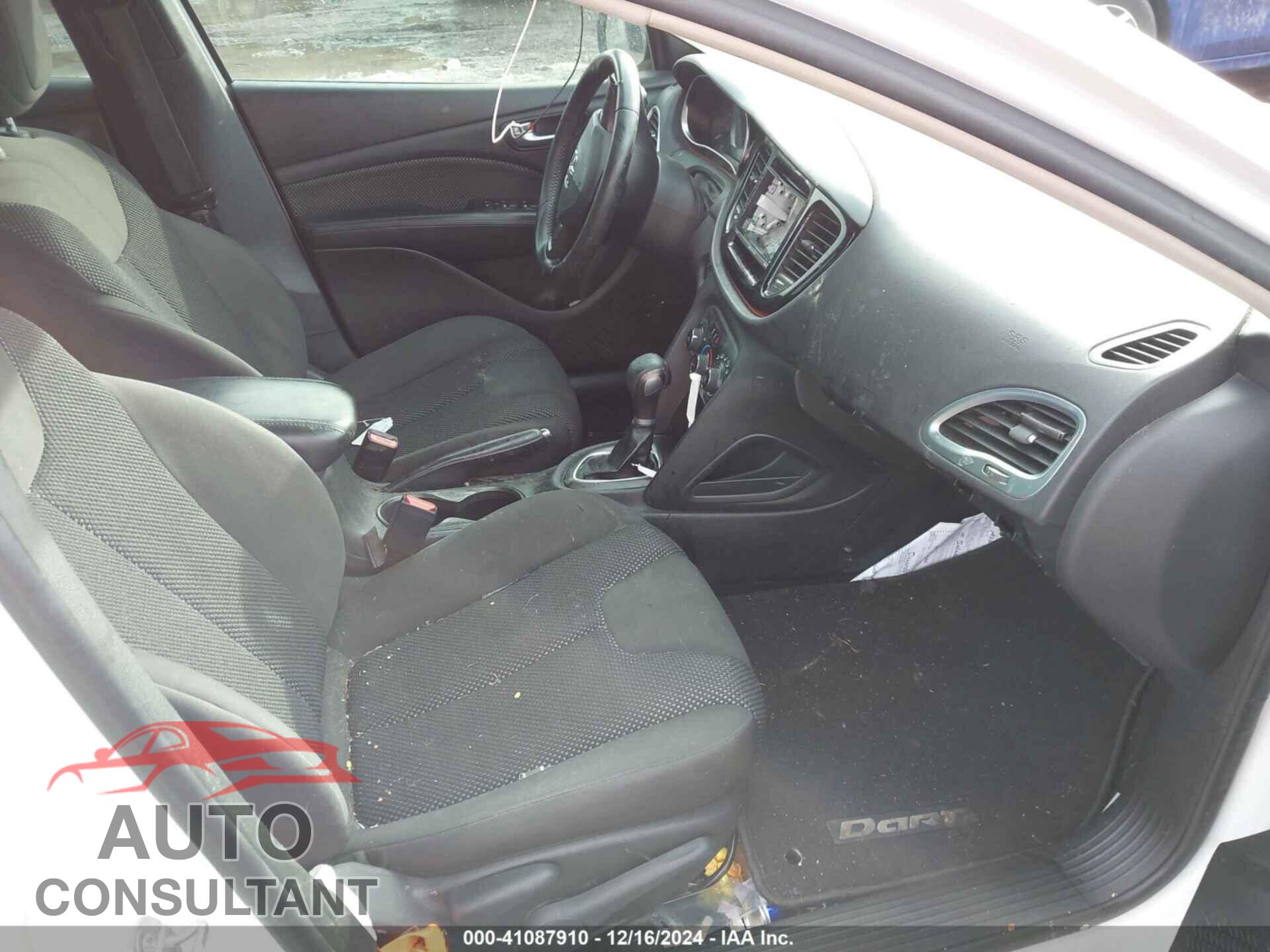 DODGE DART 2016 - 1C3CDFFA2GD822729