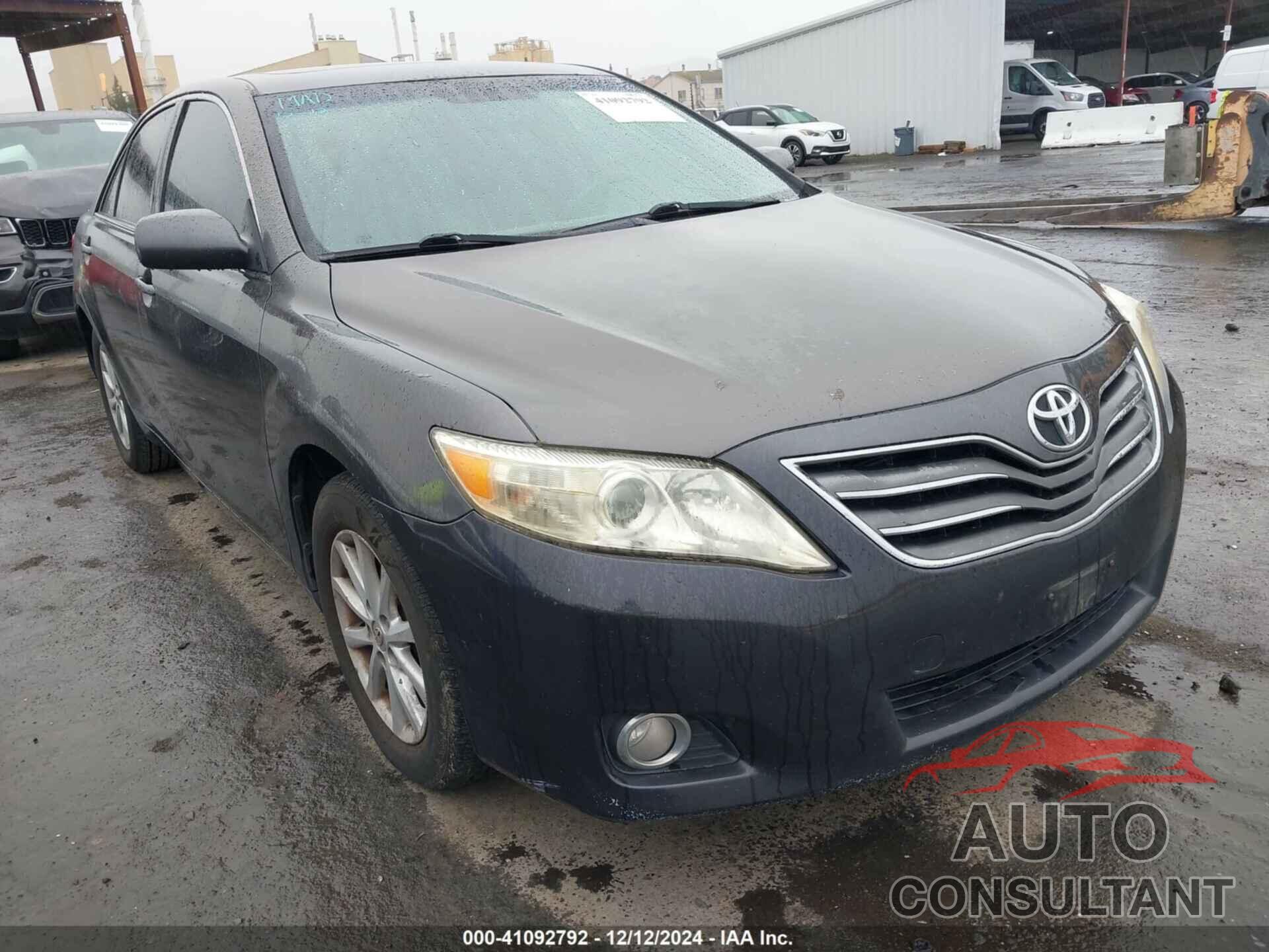 TOYOTA CAMRY 2010 - JTNBK3EK9A3049272