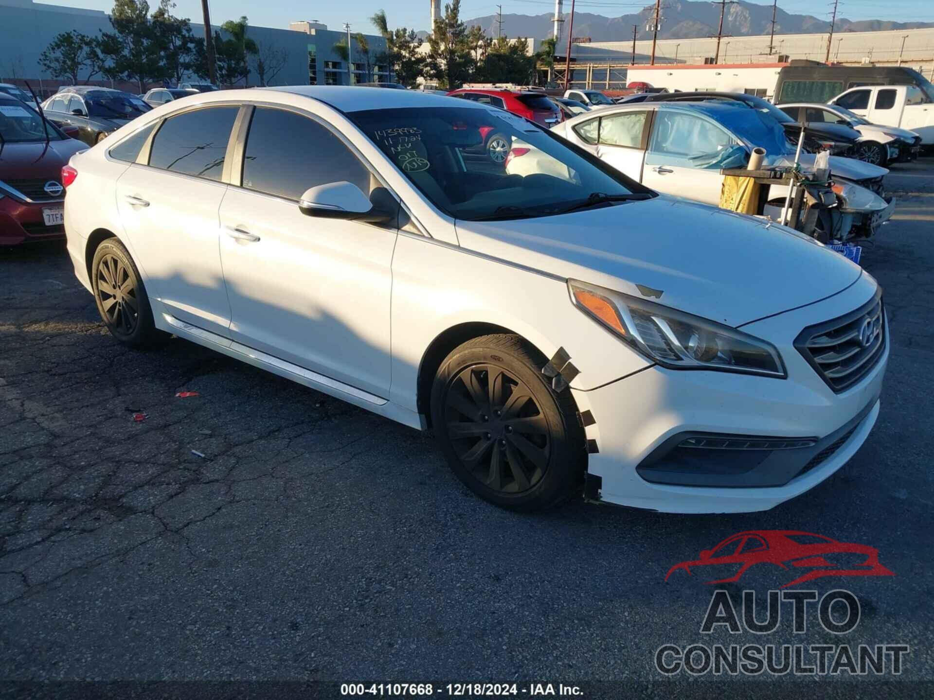 HYUNDAI SONATA 2015 - 5NPE34AF0FH043689