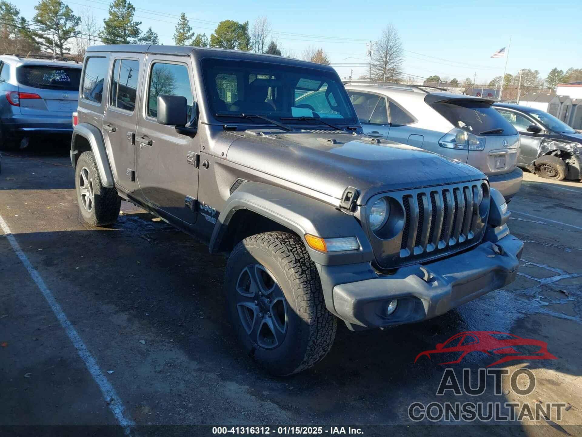 JEEP WRANGLER UNLIMITED 2018 - 1C4HJXDN7JW319229