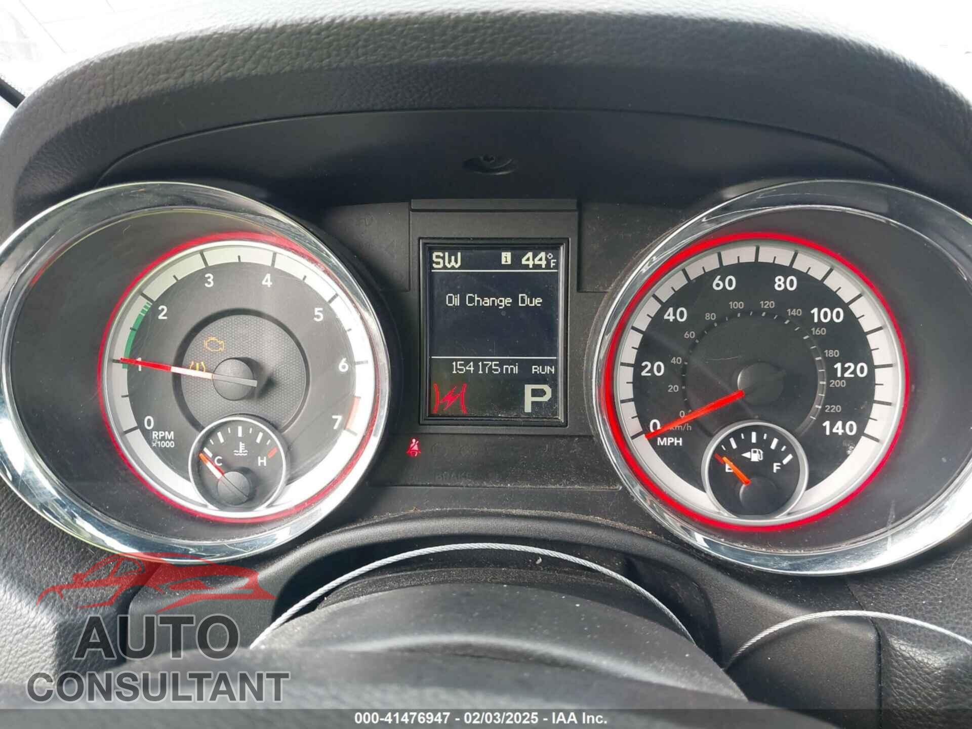 DODGE DURANGO 2012 - 1C4RDJAG1CC336434