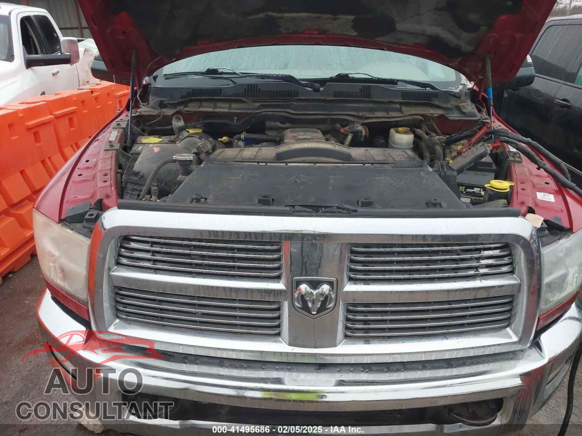 DODGE RAM 2500 2010 - 3D7UT2CL8AG108556