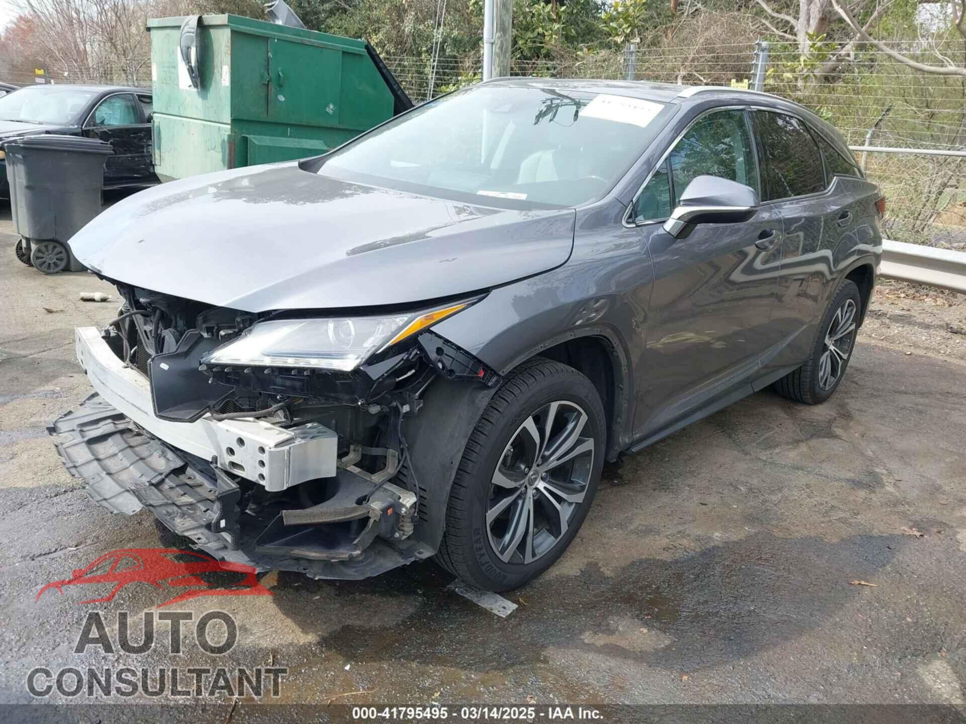 LEXUS RX 350 2017 - 2T2BZMCA4HC076554