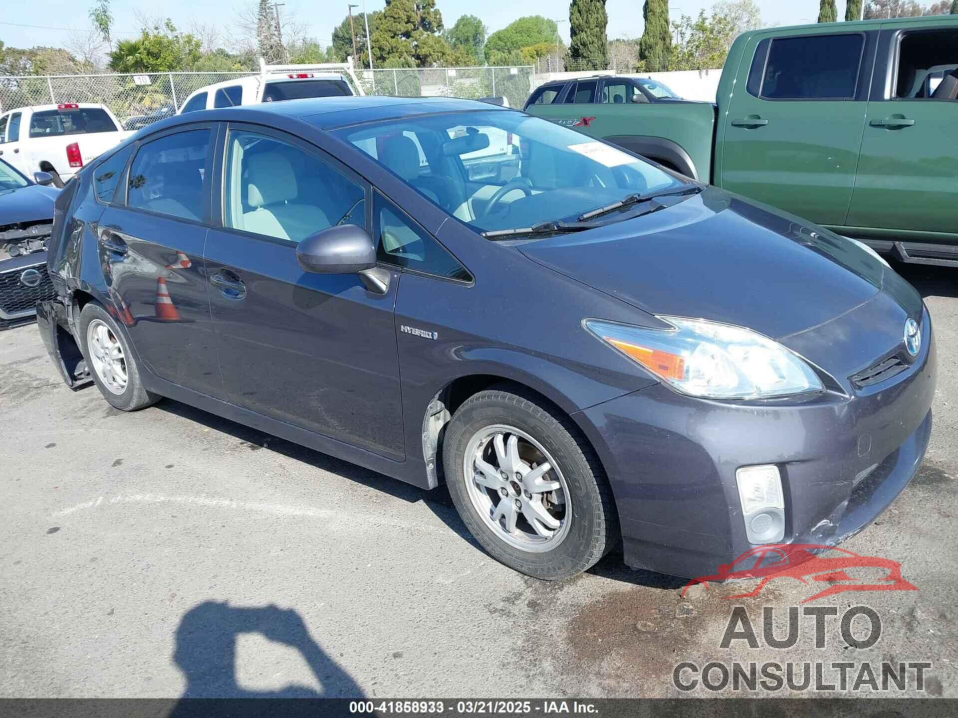 TOYOTA PRIUS 2011 - JTDKN3DUXB0286208