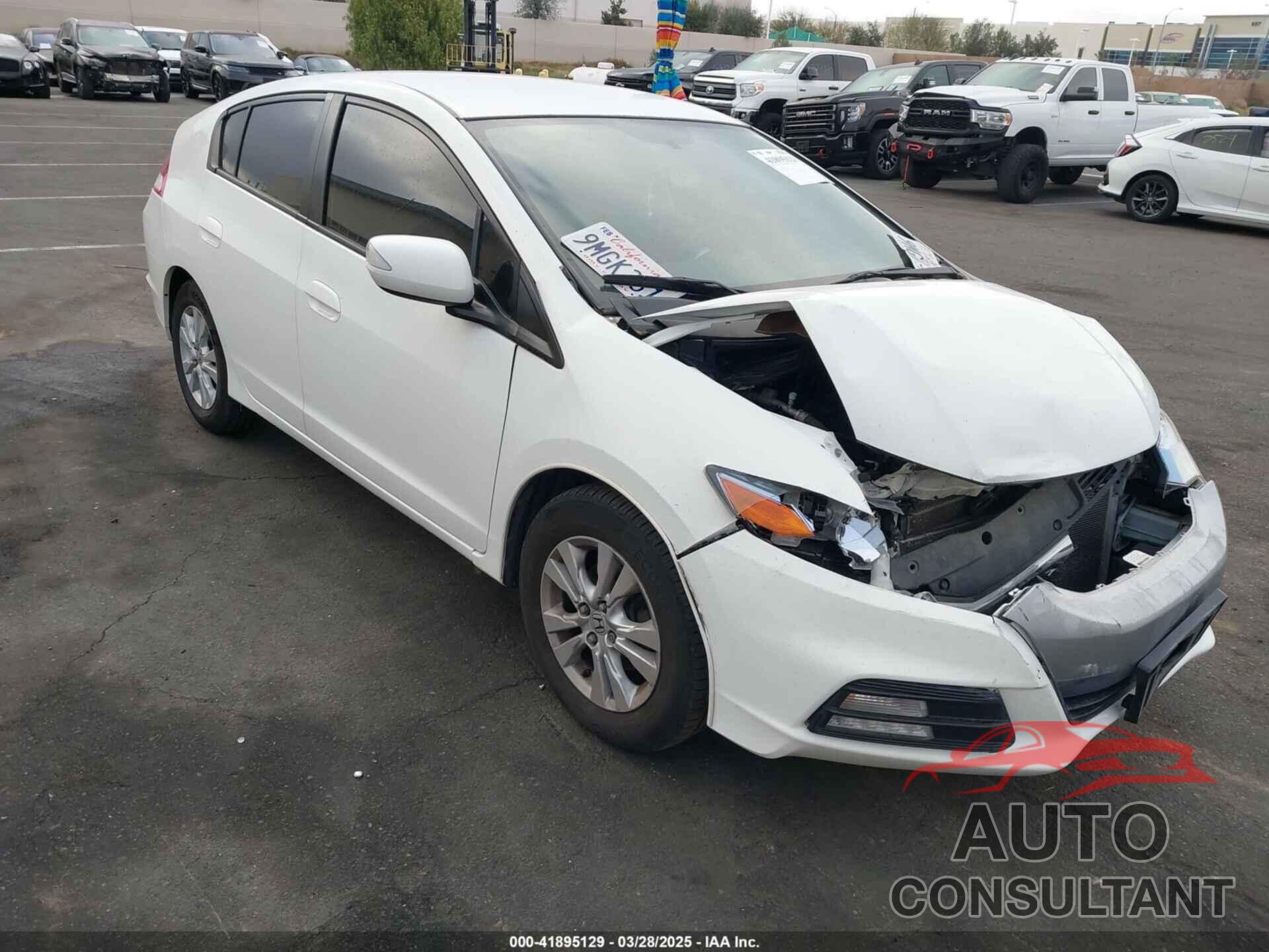 HONDA INSIGHT 2013 - JHMZE2H74DS006849