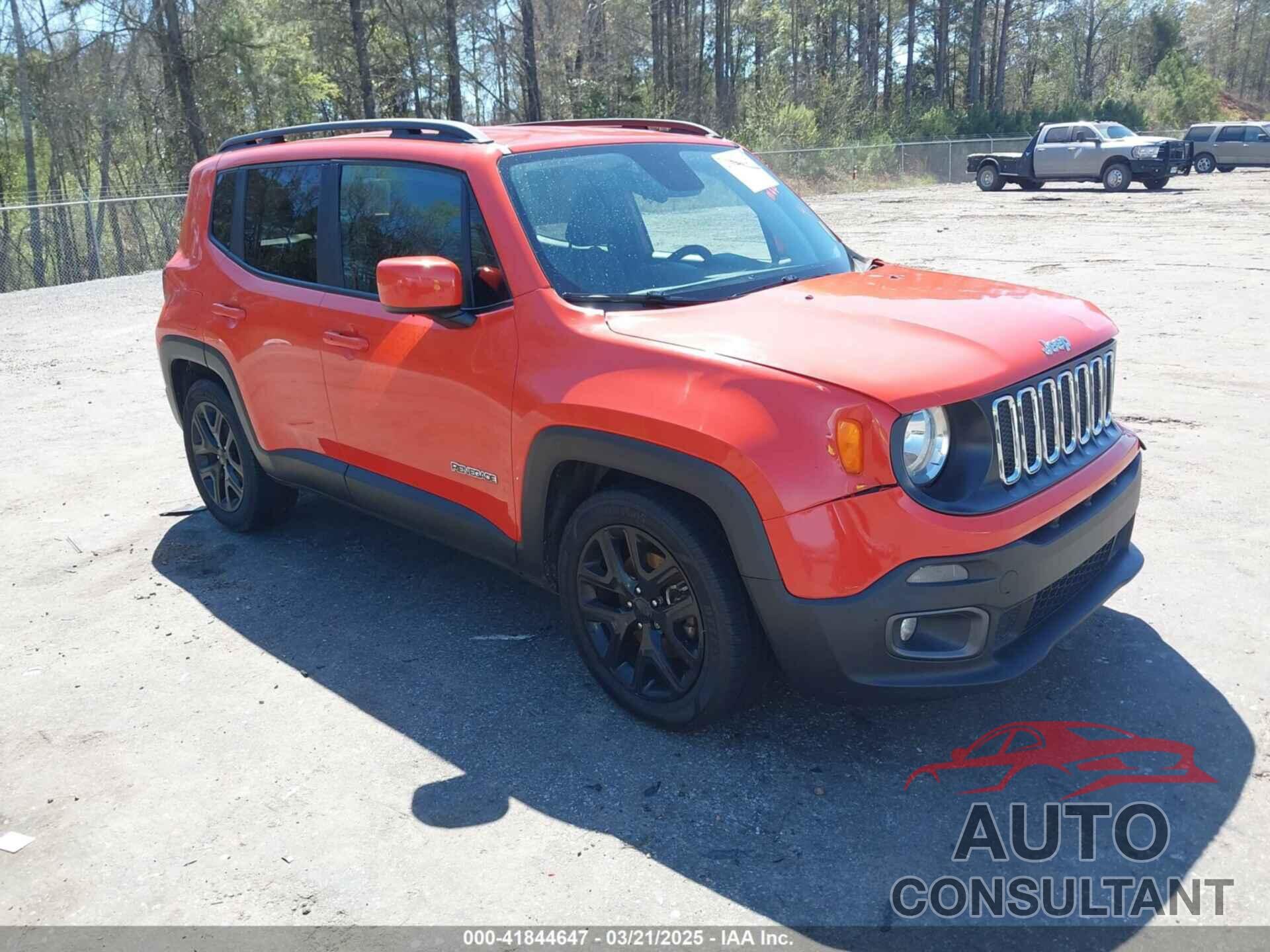 JEEP RENEGADE 2018 - ZACCJABB3JPJ43290