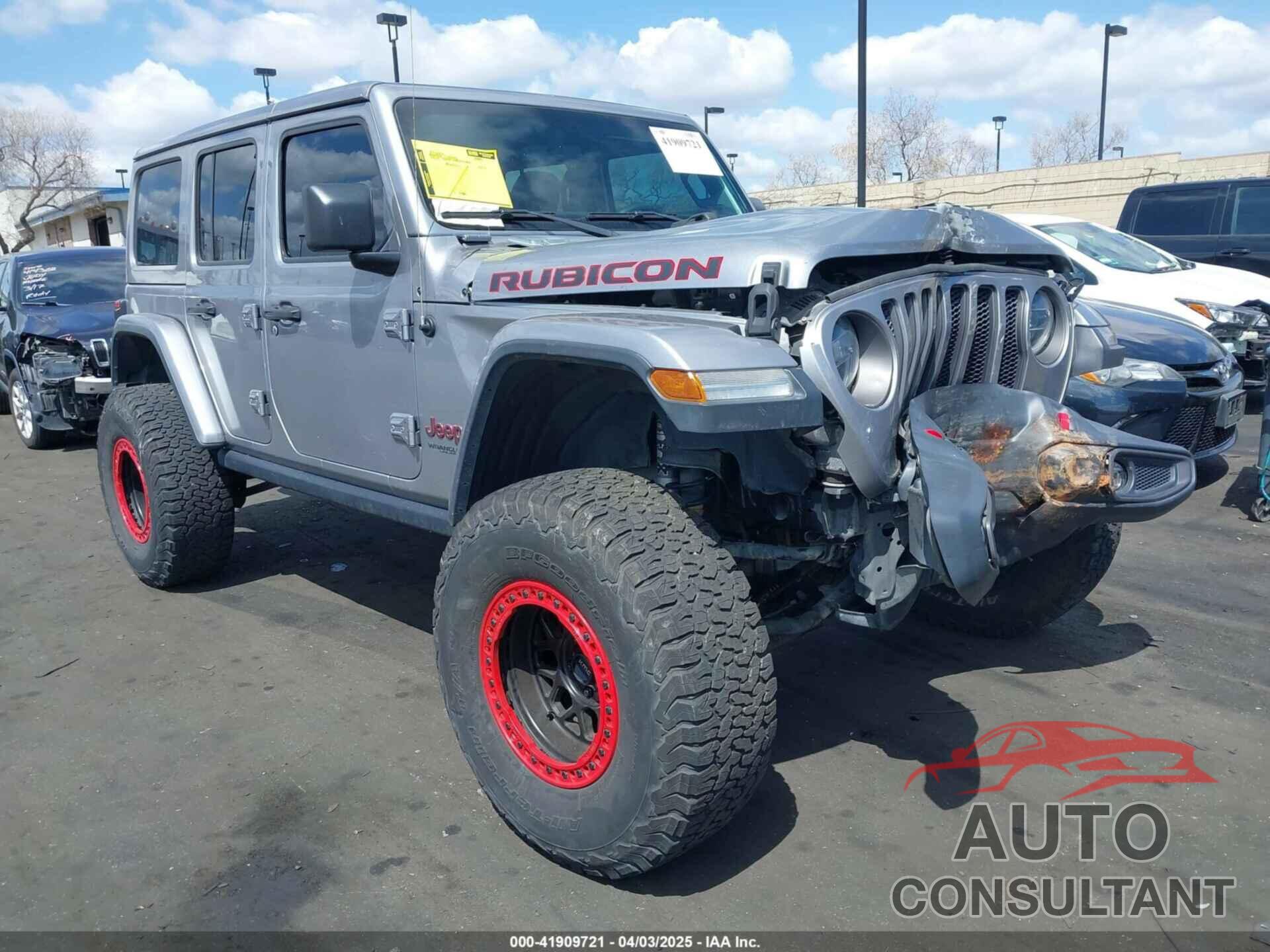 JEEP WRANGLER UNLIMITED 2019 - 1C4HJXFN2KW521216