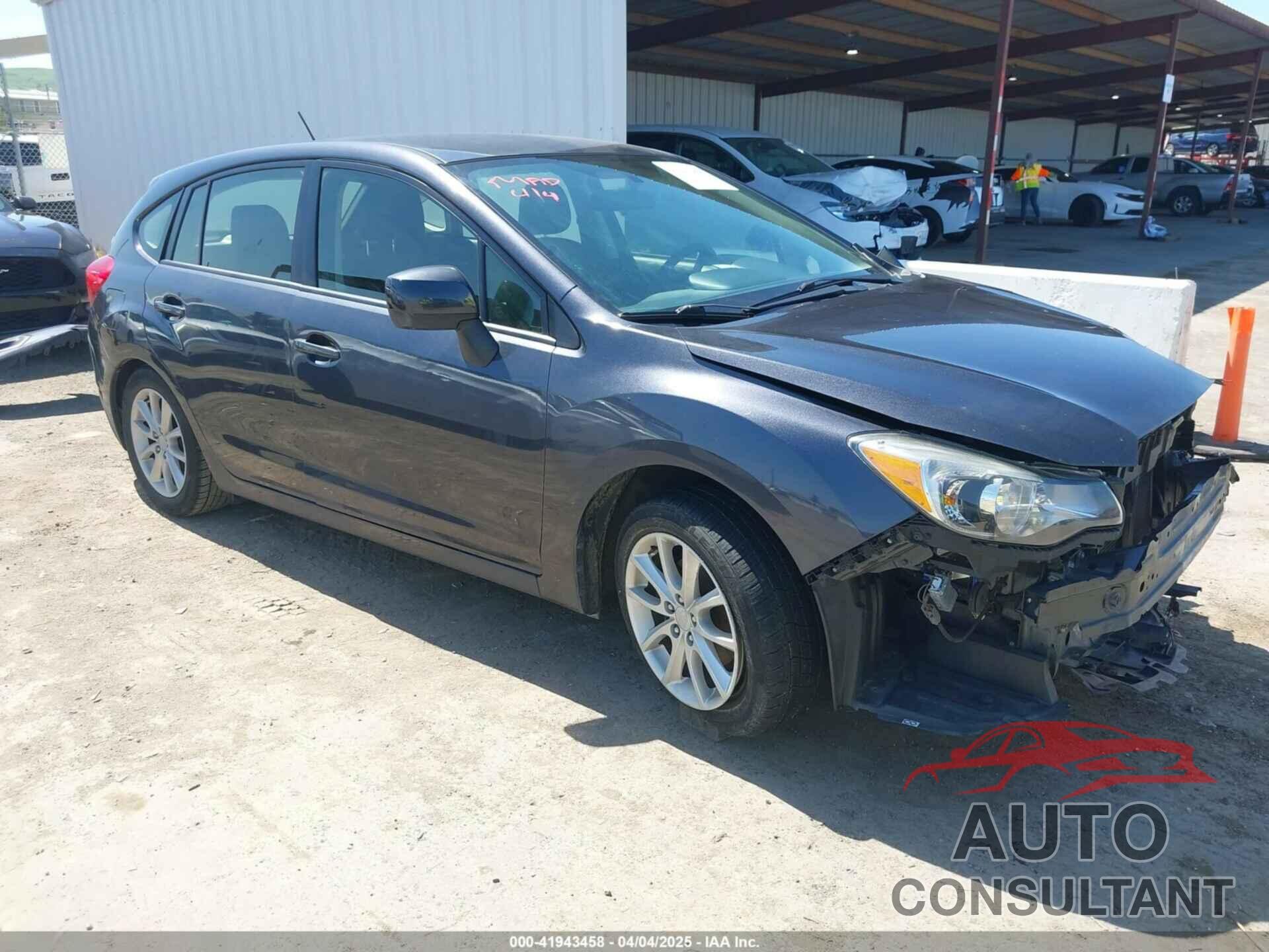 SUBARU IMPREZA 2014 - JF1GPAC68E9336942