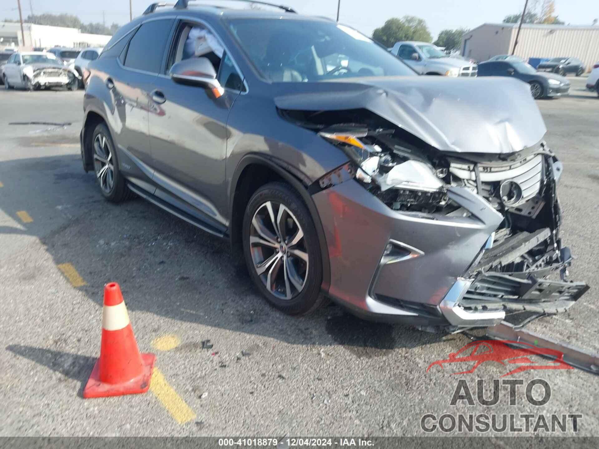 LEXUS RX 450H 2019 - 2T2BGMCA4KC041980