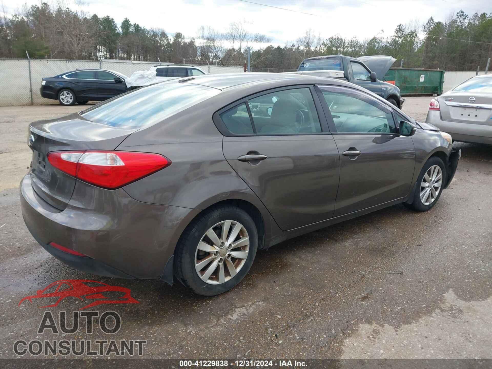 KIA FORTE 2014 - KNAFX4A66E5213736