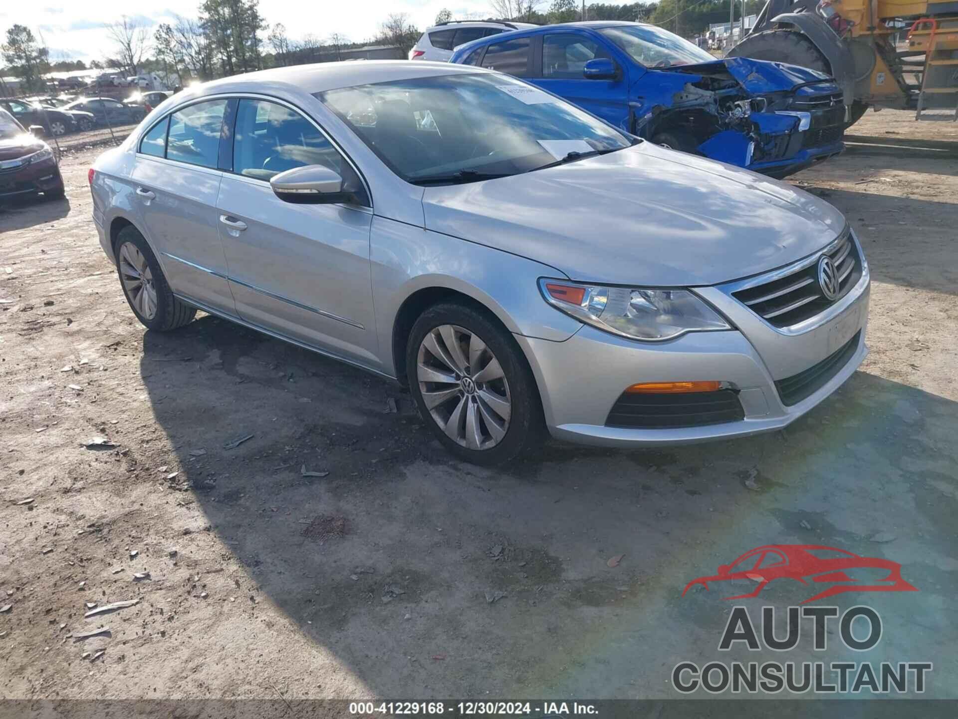 VOLKSWAGEN CC 2012 - WVWMP7AN8CE510300