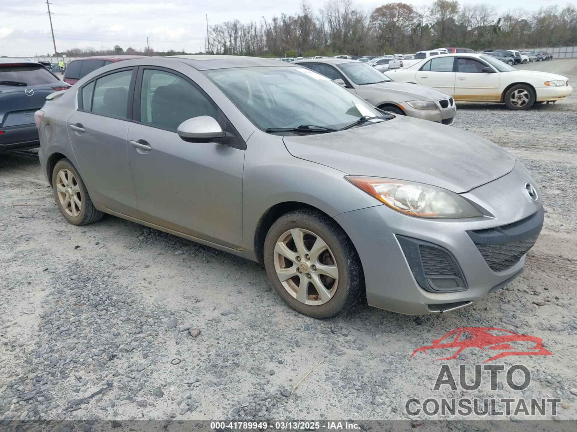 MAZDA MAZDA3 2010 - JM1BL1SF4A1318156