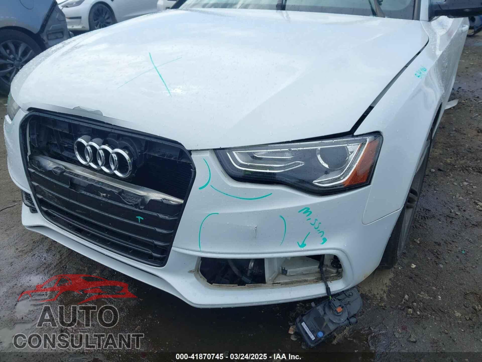 AUDI A5 2014 - WAUSFAFR3EA032247