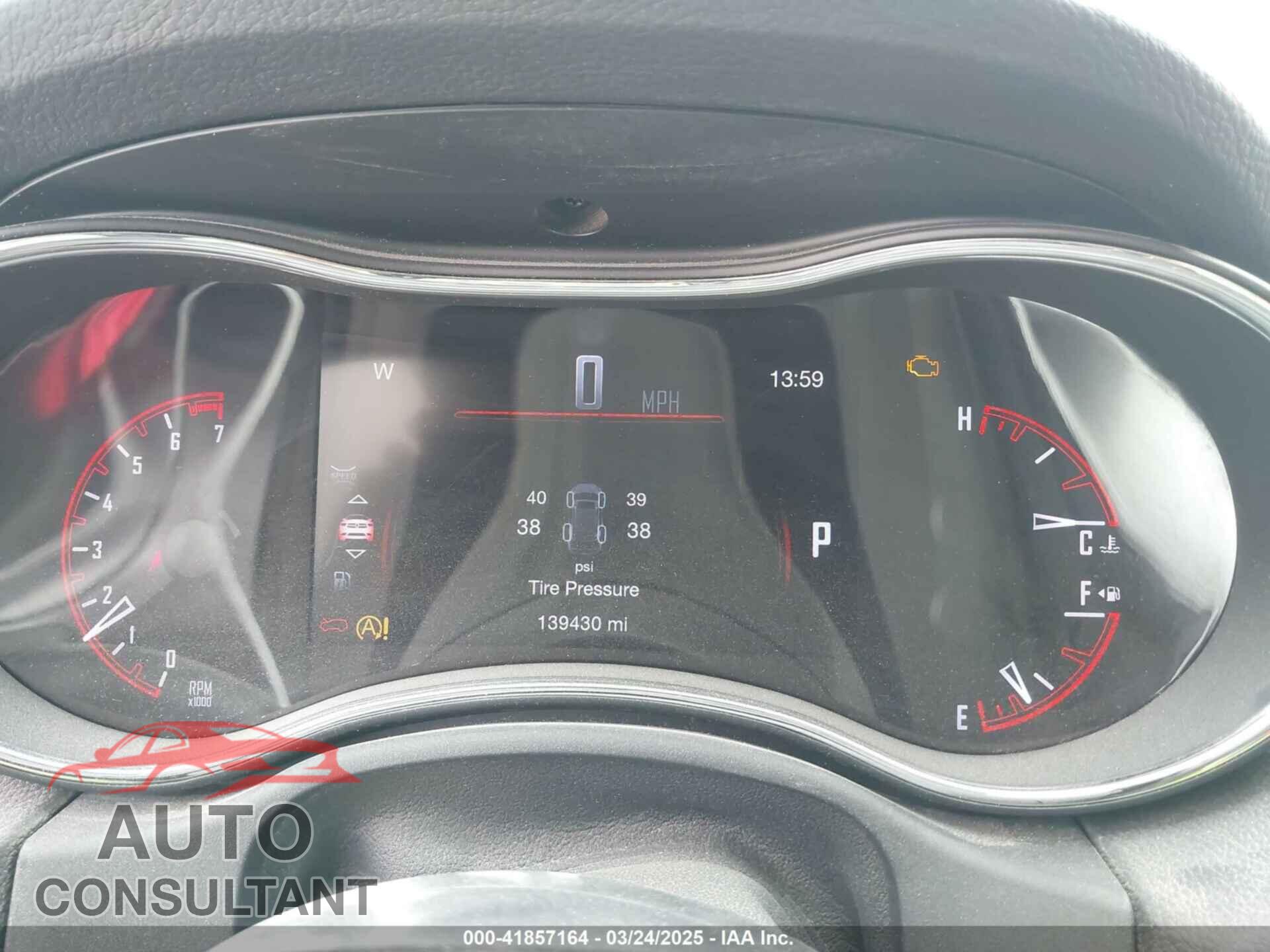 DODGE DURANGO 2017 - 1C4RDJDG3HC692032