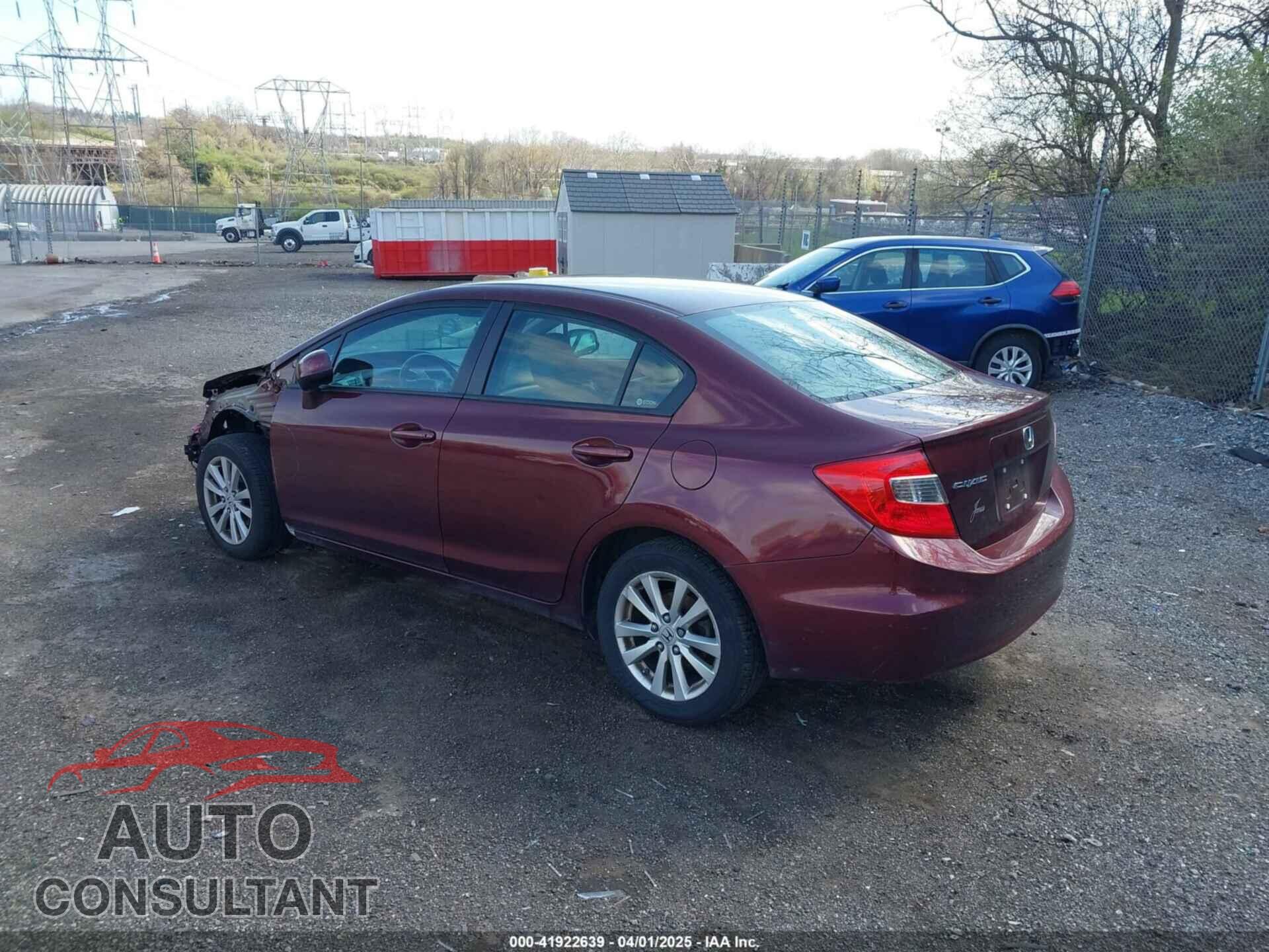 HONDA CIVIC 2012 - 19XFB2F9XCE364685