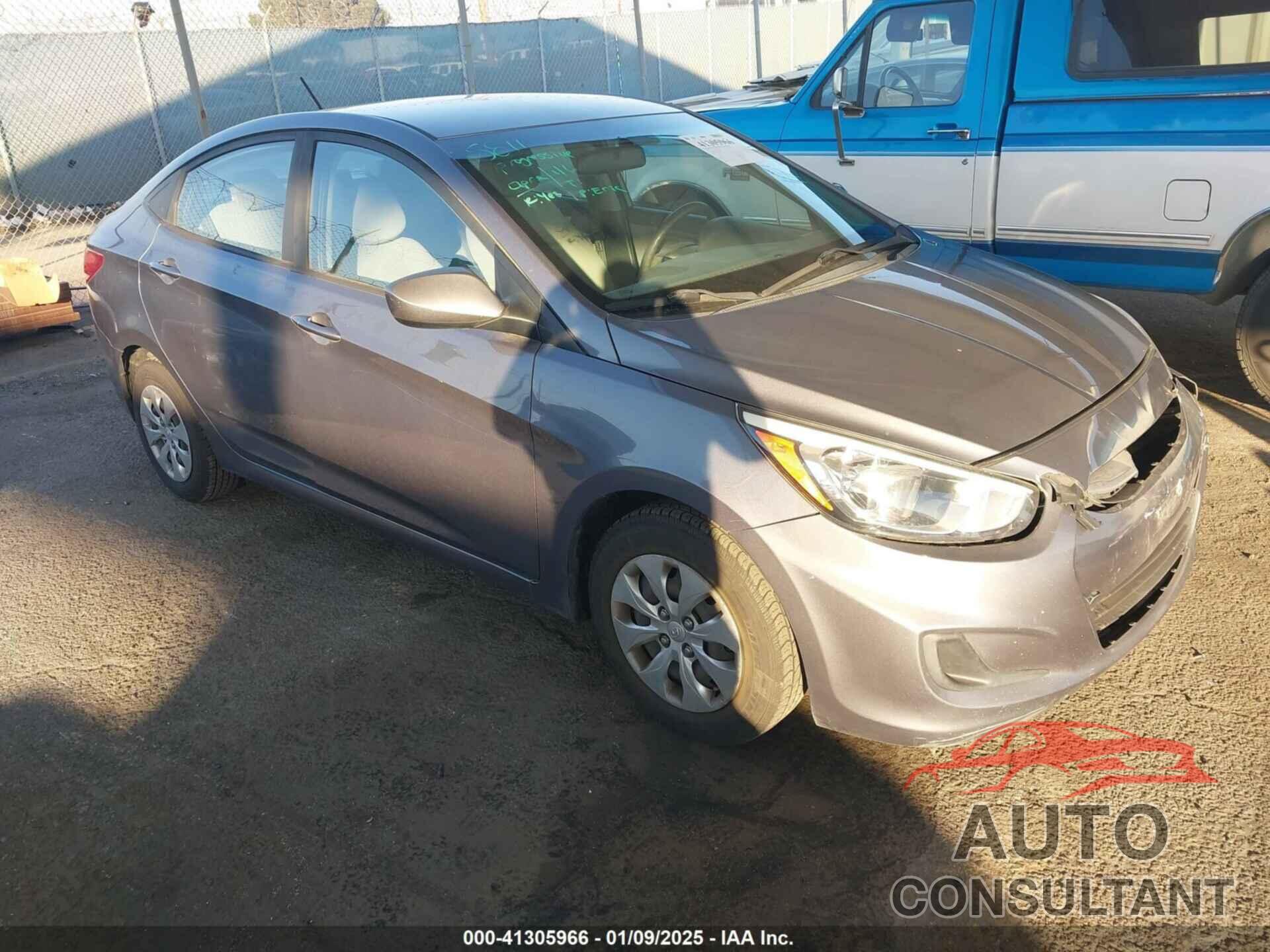 HYUNDAI ACCENT 2017 - KMHCT4AE8HU273564