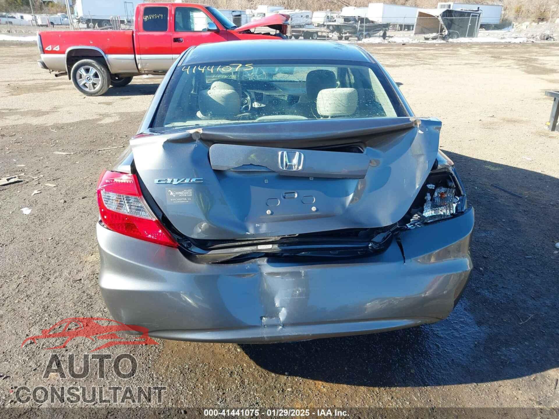 HONDA CIVIC 2012 - 19XFB2F84CE096174
