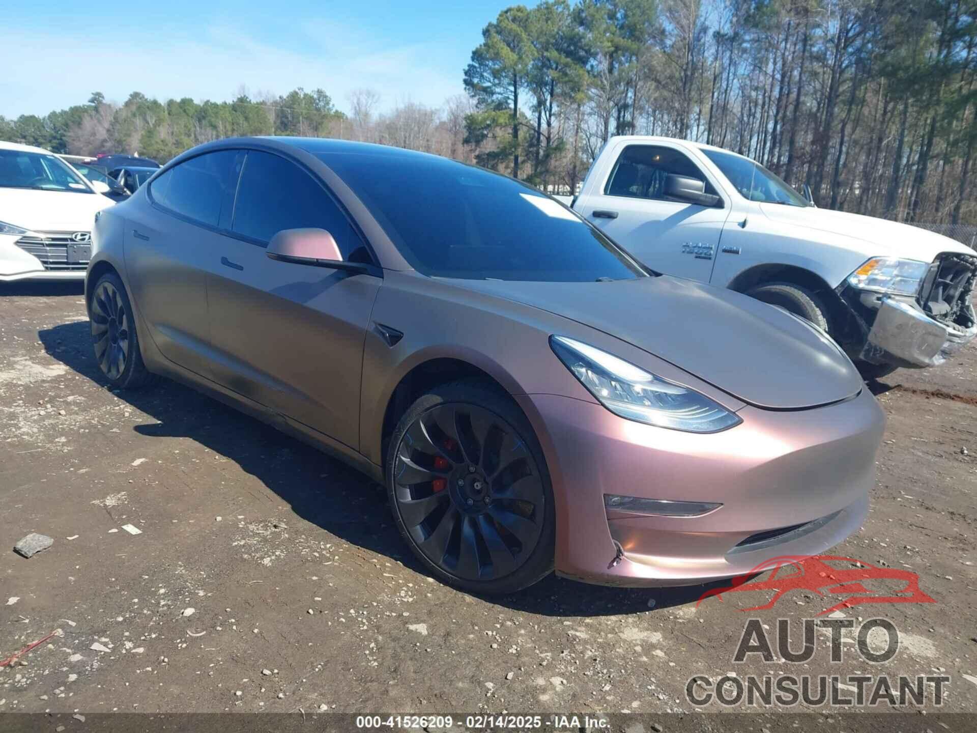 TESLA MODEL 3 2021 - 5YJ3E1EC5MF849832