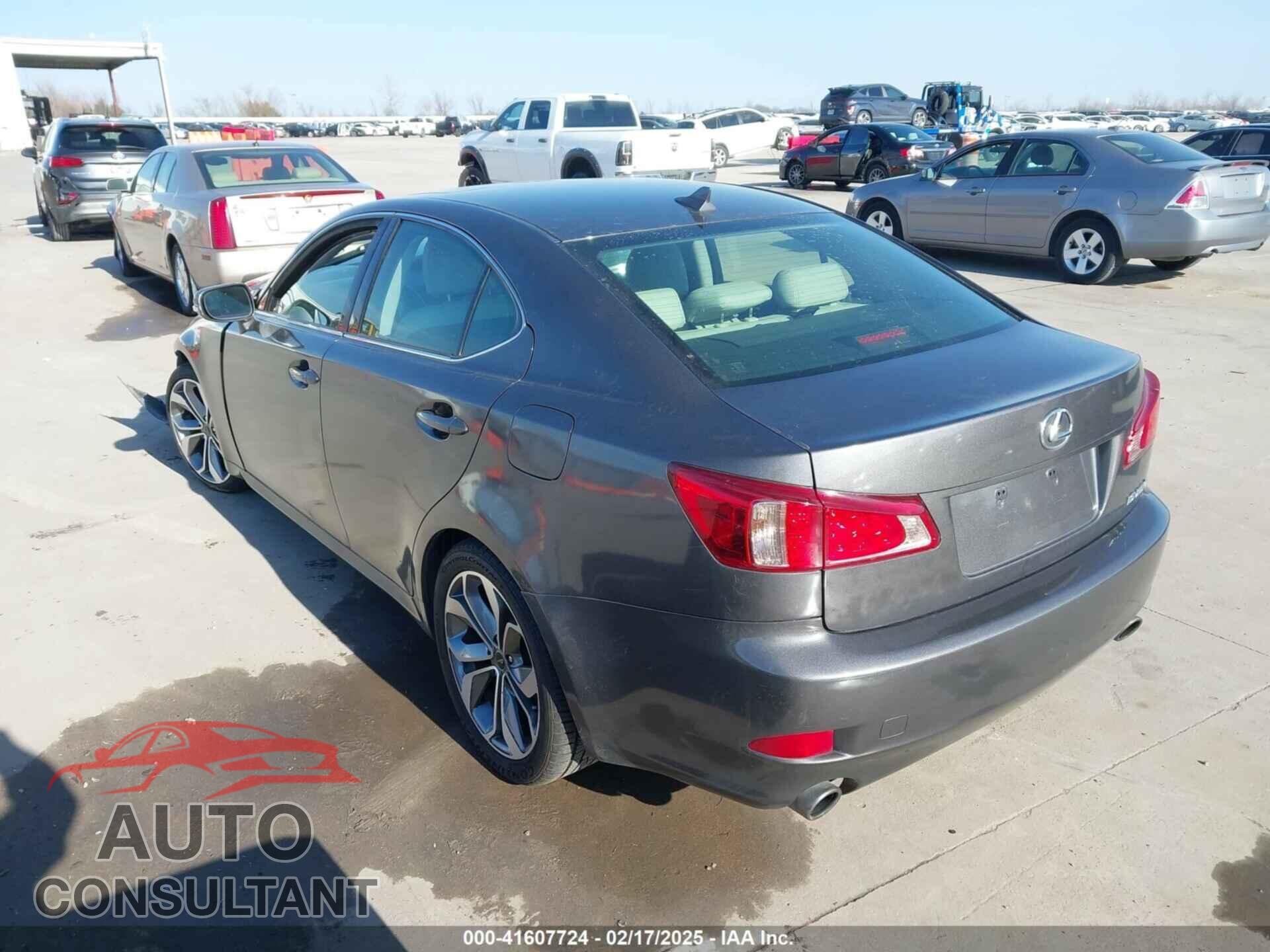 LEXUS IS 250 2012 - JTHBF5C22C5163112