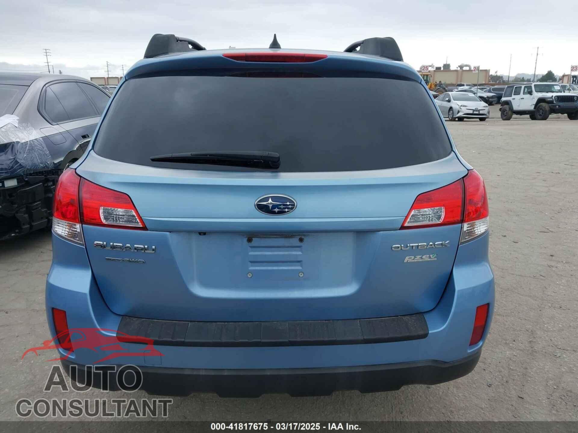 SUBARU OUTBACK 2011 - 4S4BRBLC8B3399575