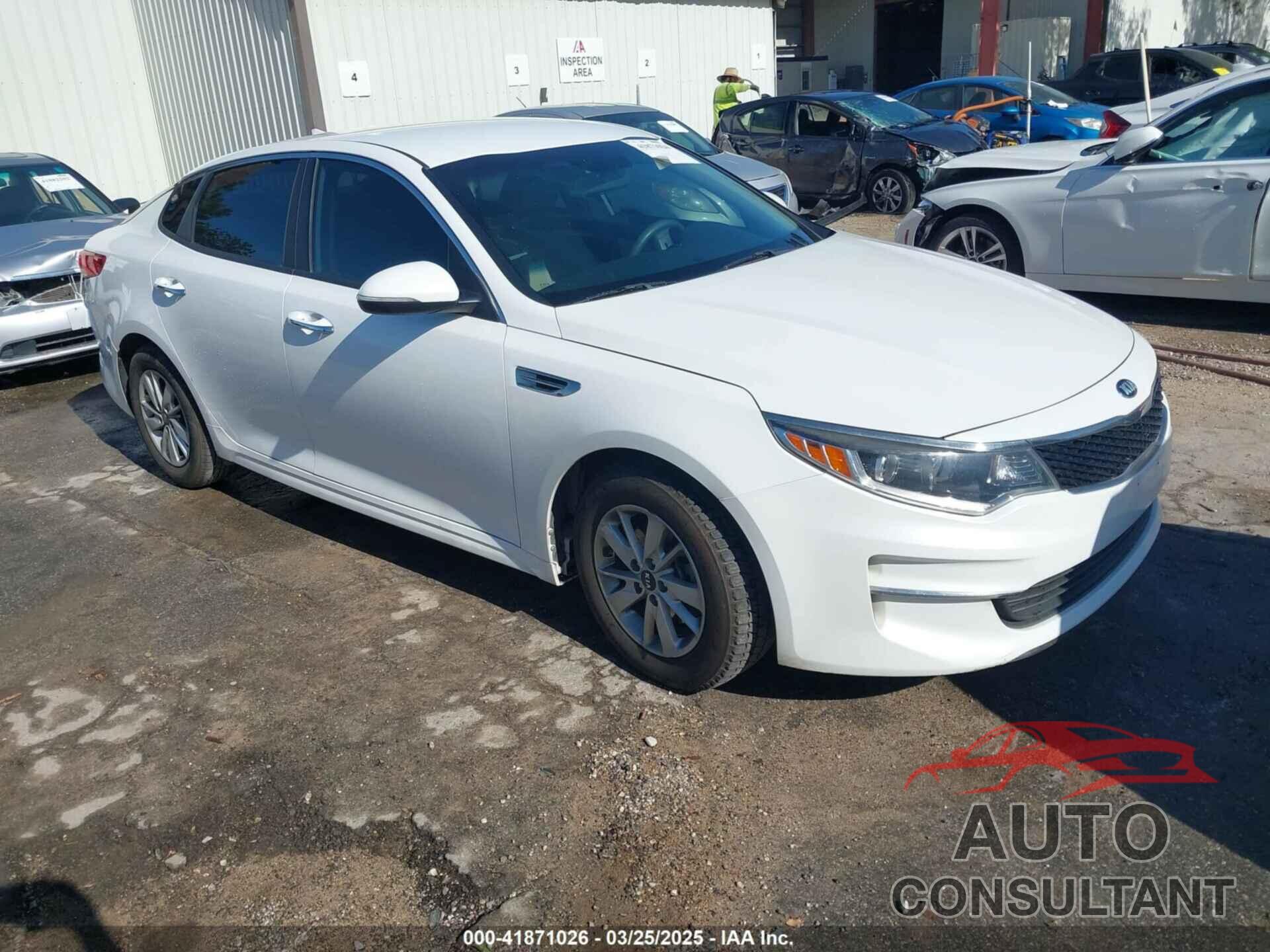 KIA OPTIMA 2018 - 5XXGT4L32JG193027