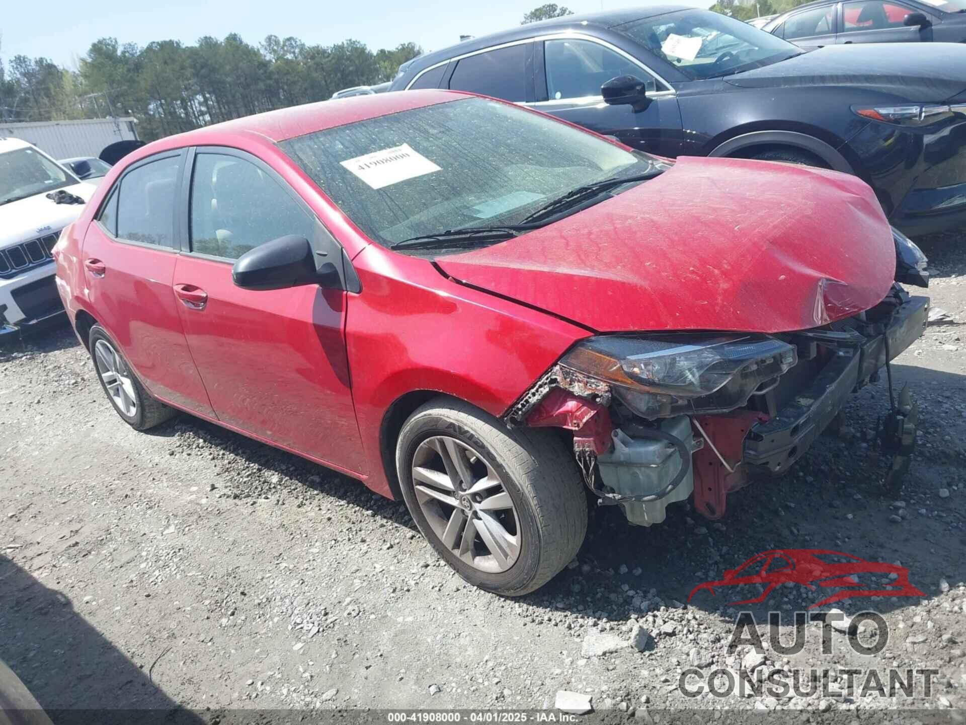 TOYOTA COROLLA 2019 - 2T1BURHE1KC130945