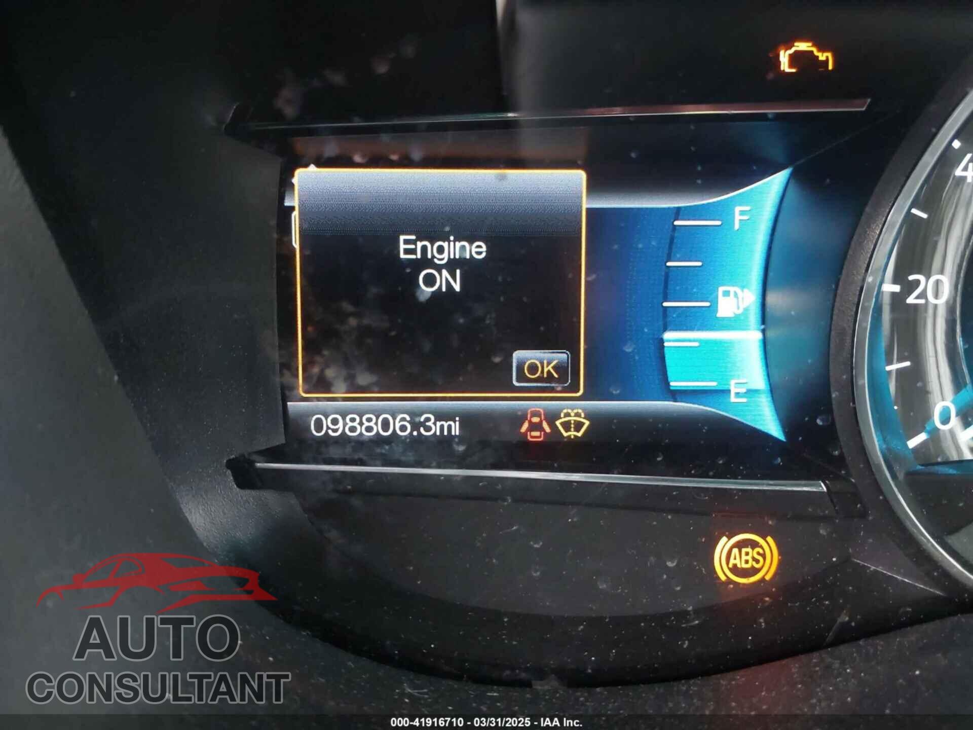 FORD EXPLORER 2016 - 1FM5K8D88GGC87227
