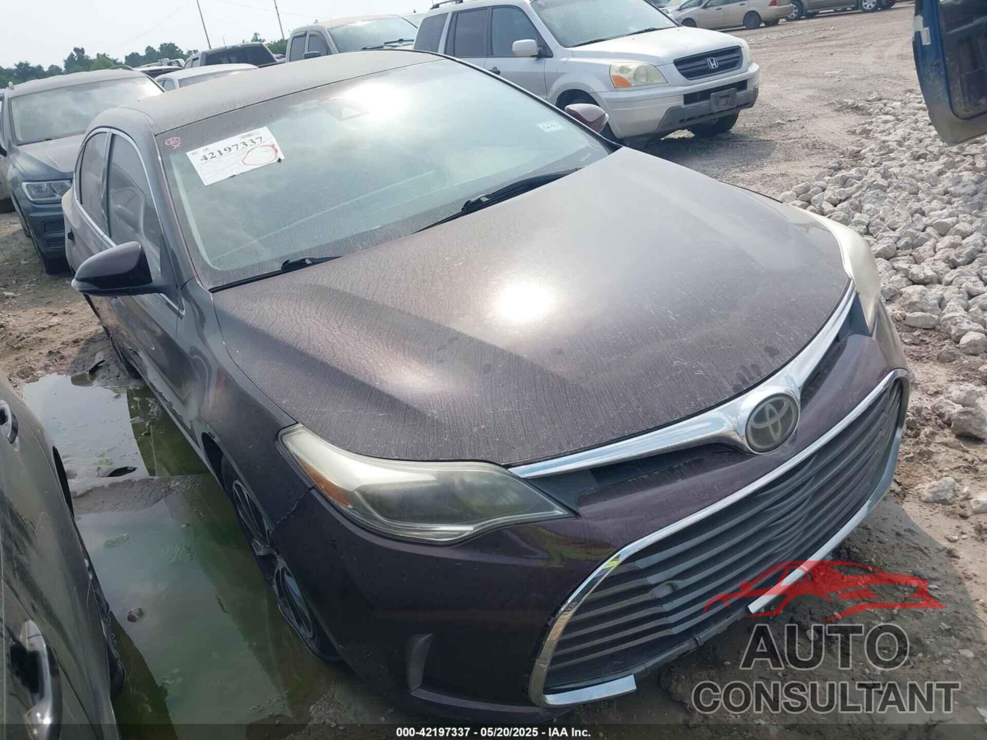 TOYOTA AVALON 2017 - 4T1BK1EB3HU245765