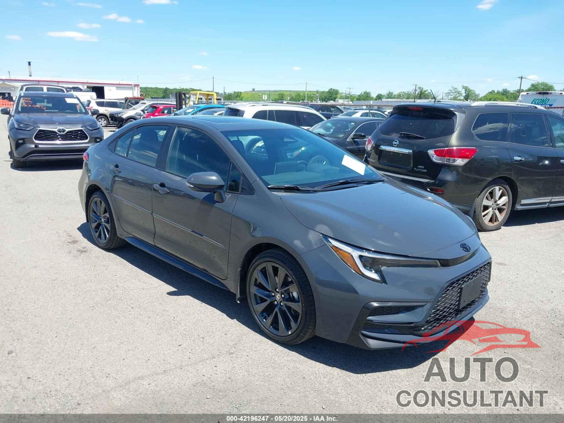 TOYOTA COROLLA 2025 - 5YFP4MCEXSP225682