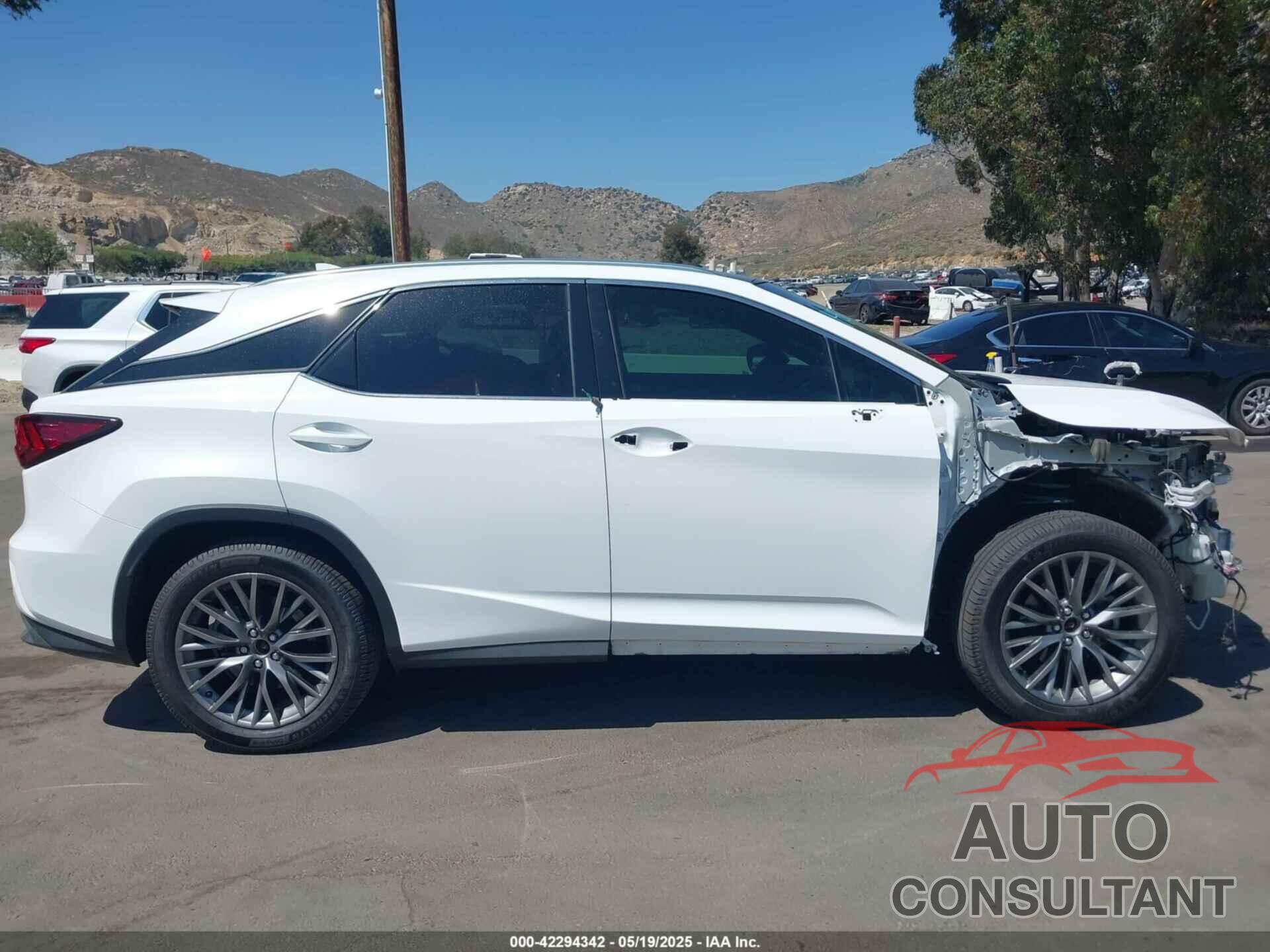 LEXUS RX 450H 2017 - 2T2BGMCA7HC019433