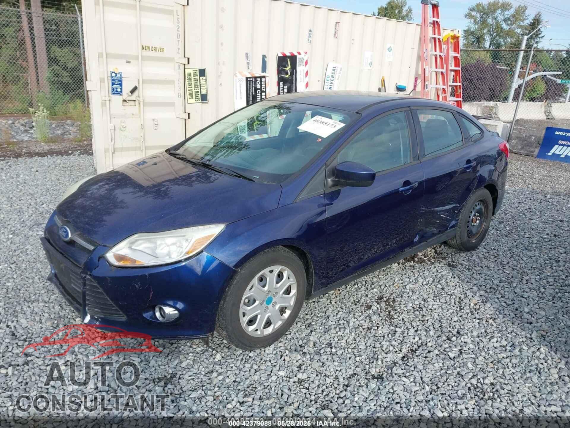 FORD FOCUS 2012 - 1FAHP3F23CL163372