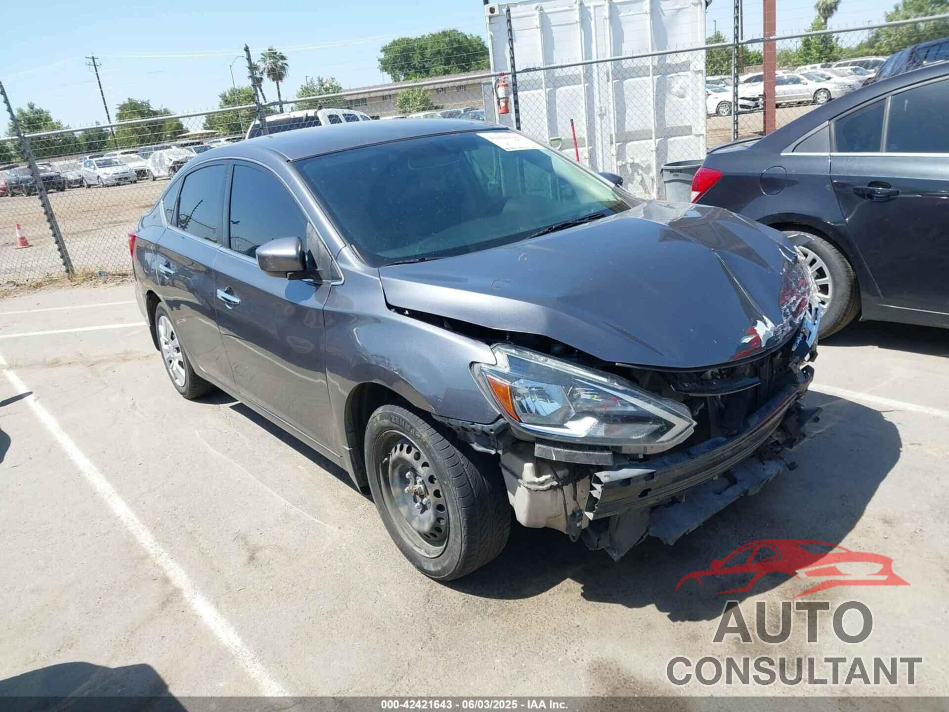 NISSAN SENTRA 2019 - 3N1AB7AP5KY290041